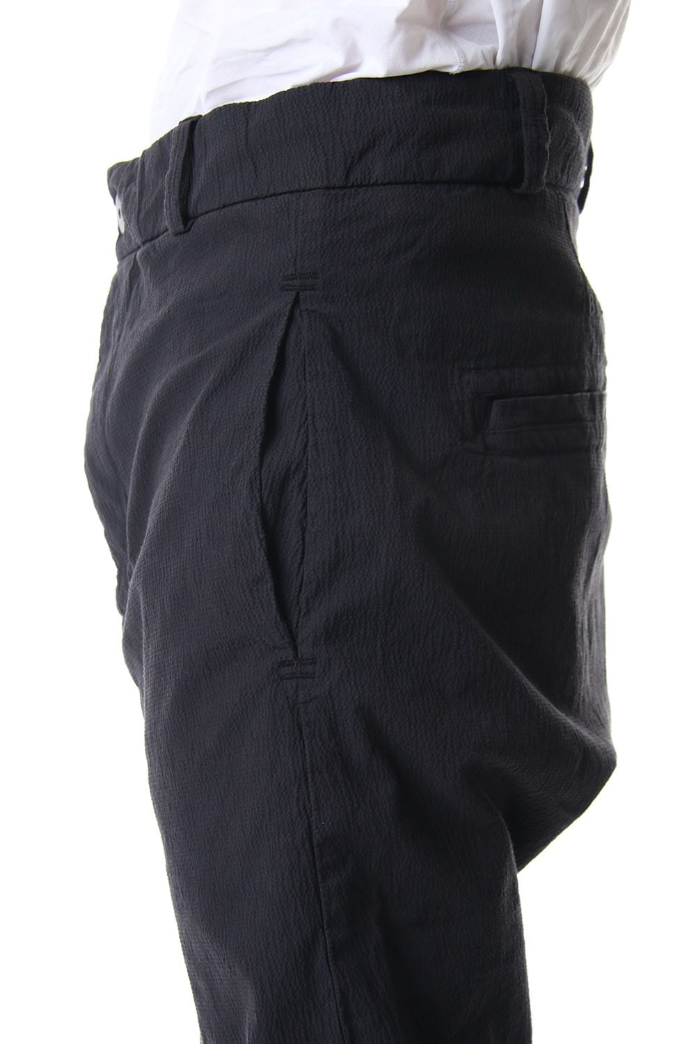 Hem Ruuber Band Straight Pants P2B-F-1468