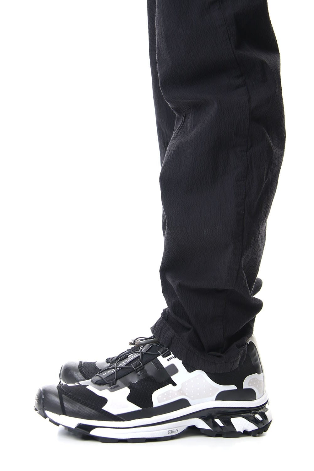 Hem Ruuber Band Straight Pants P2B-F-1468