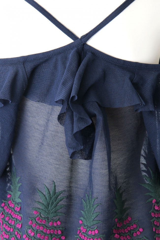 PINEAPPLE OFFSHOULDER T - 17S-T-04