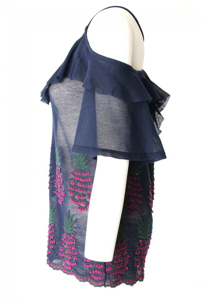 PINEAPPLE OFFSHOULDER T - 17S-T-04