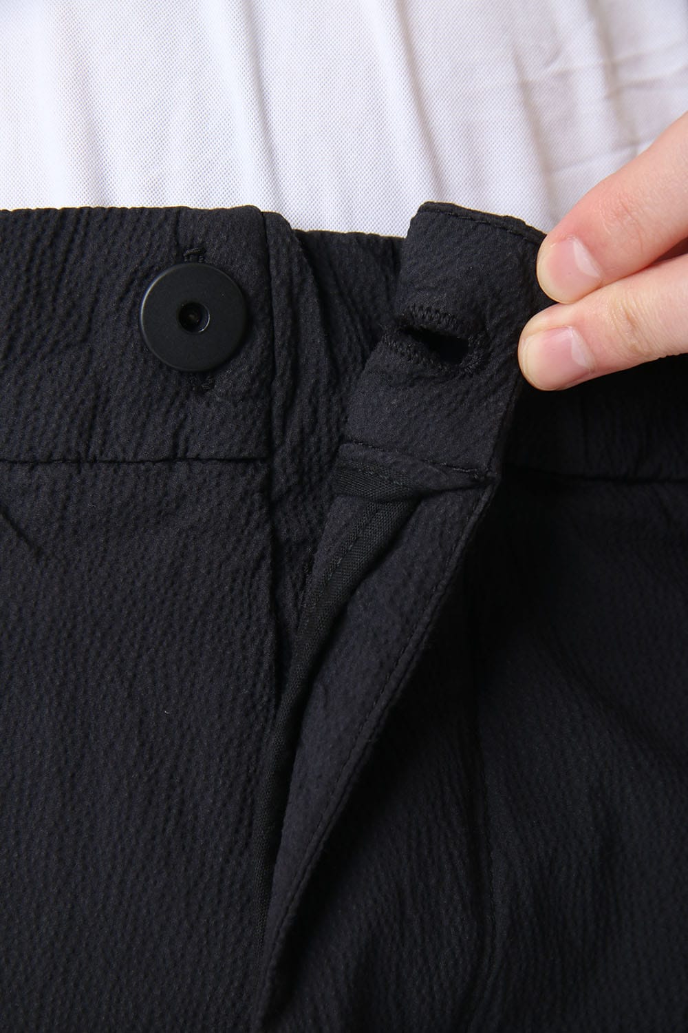 Hem Ruuber Band Straight Pants P2B-F-1468