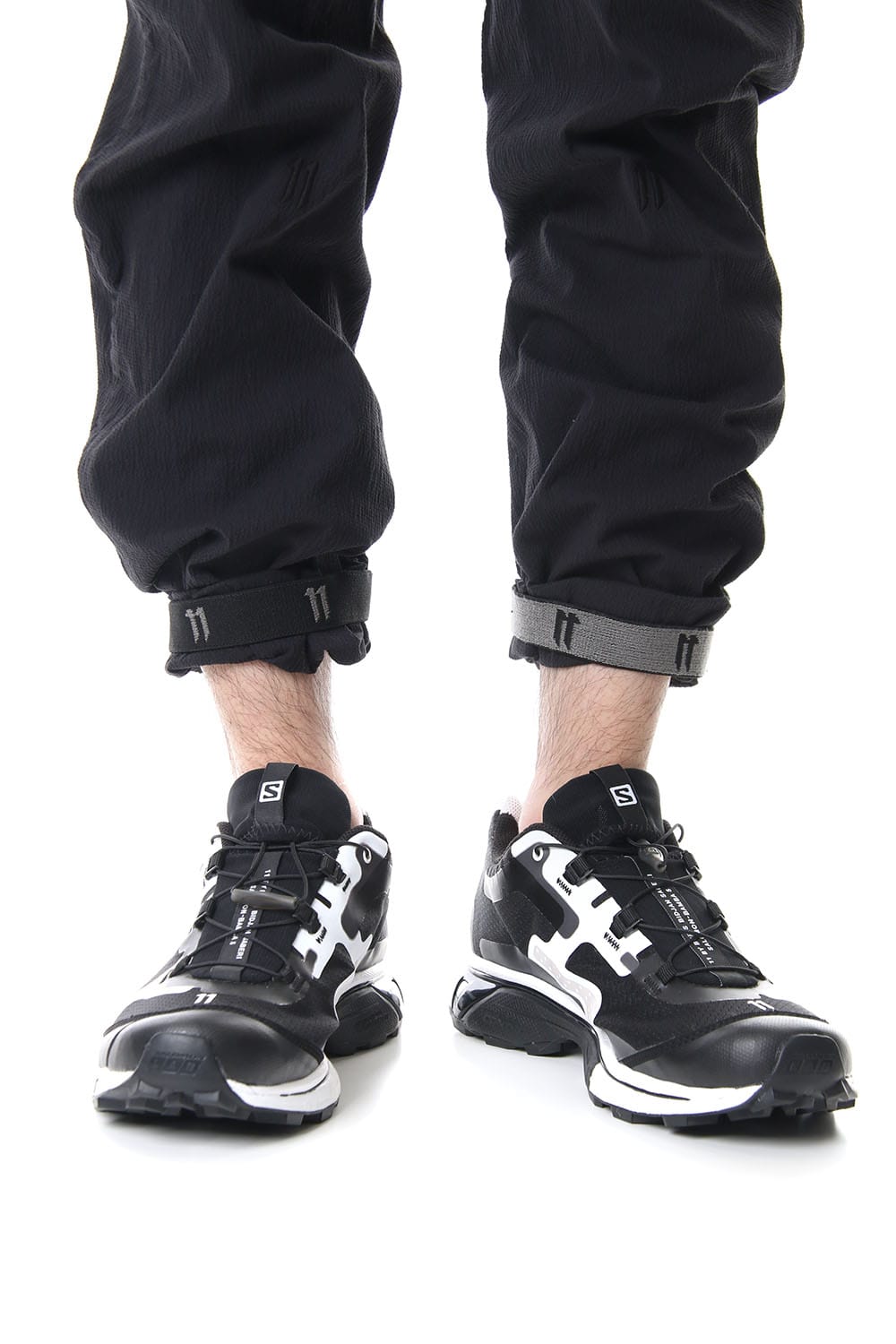 Hem Ruuber Band Straight Pants P2B-F-1468