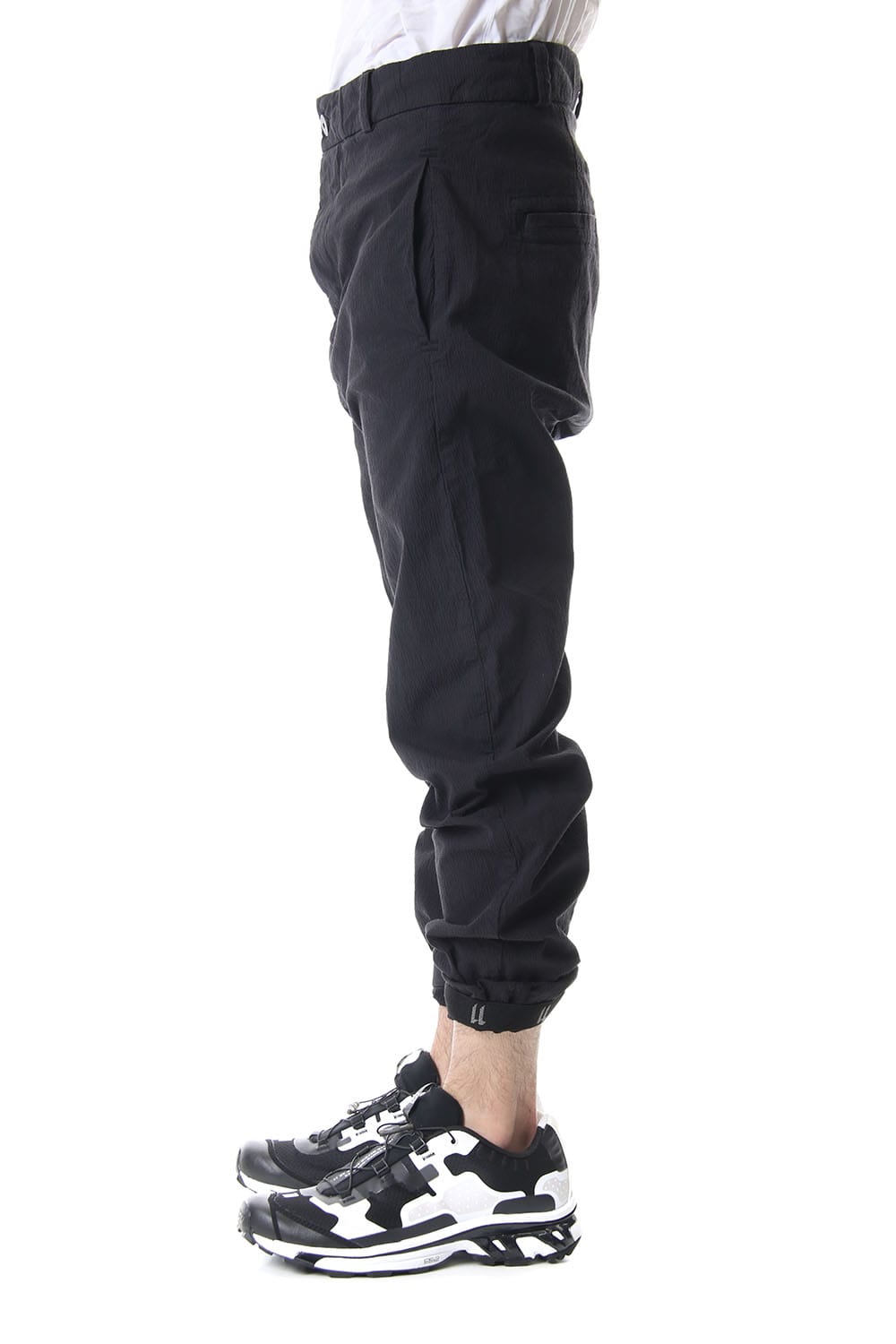 Hem Ruuber Band Straight Pants P2B-F-1468