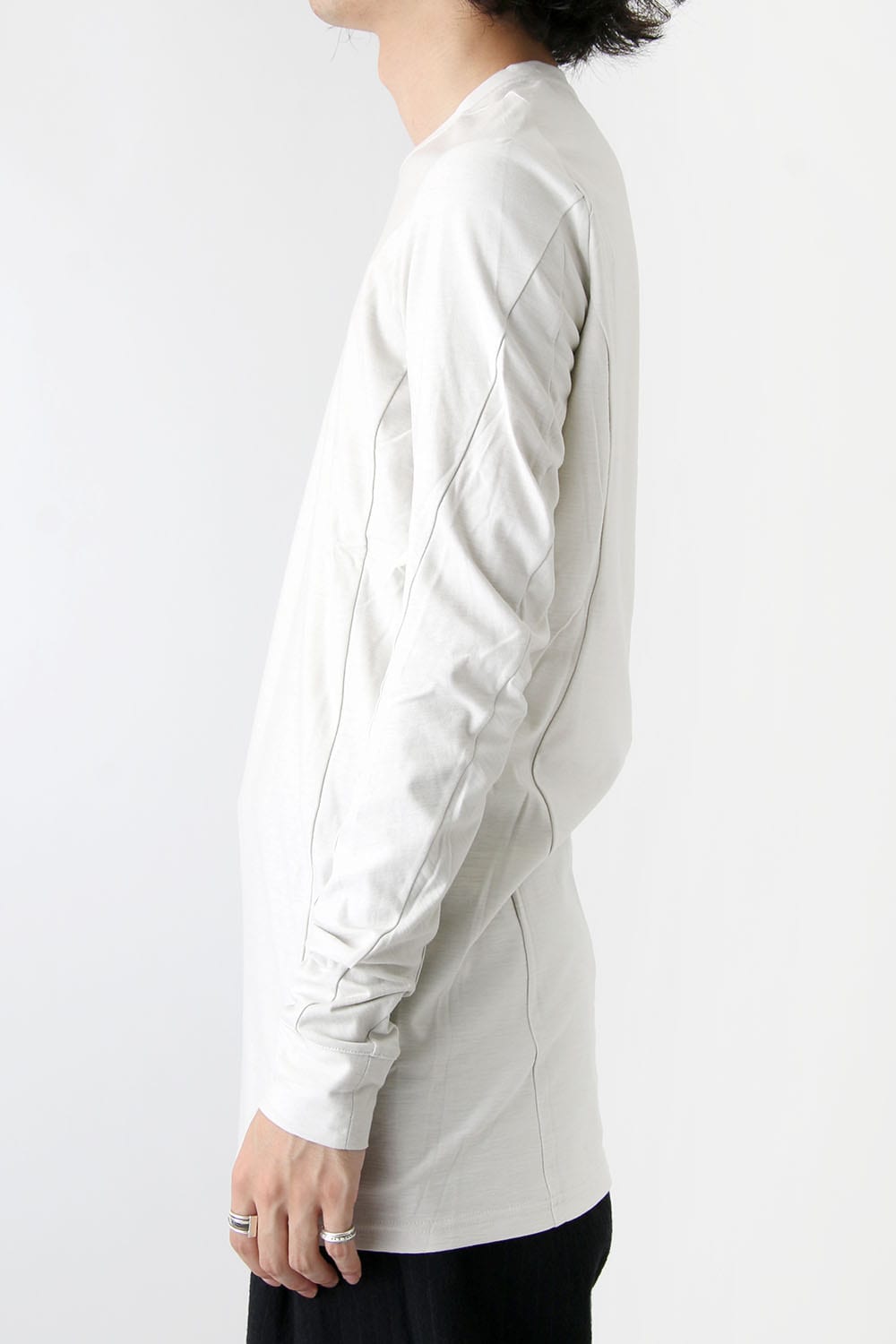 Long Sleeve Brushed Vintage Jersey Cotton