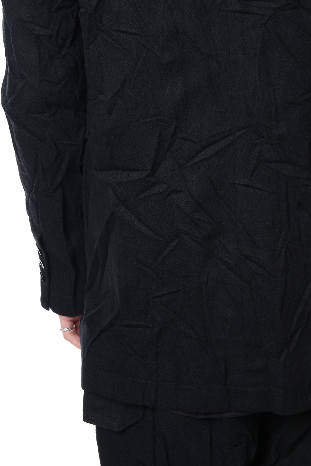 Army surge wrinkled processing jacket