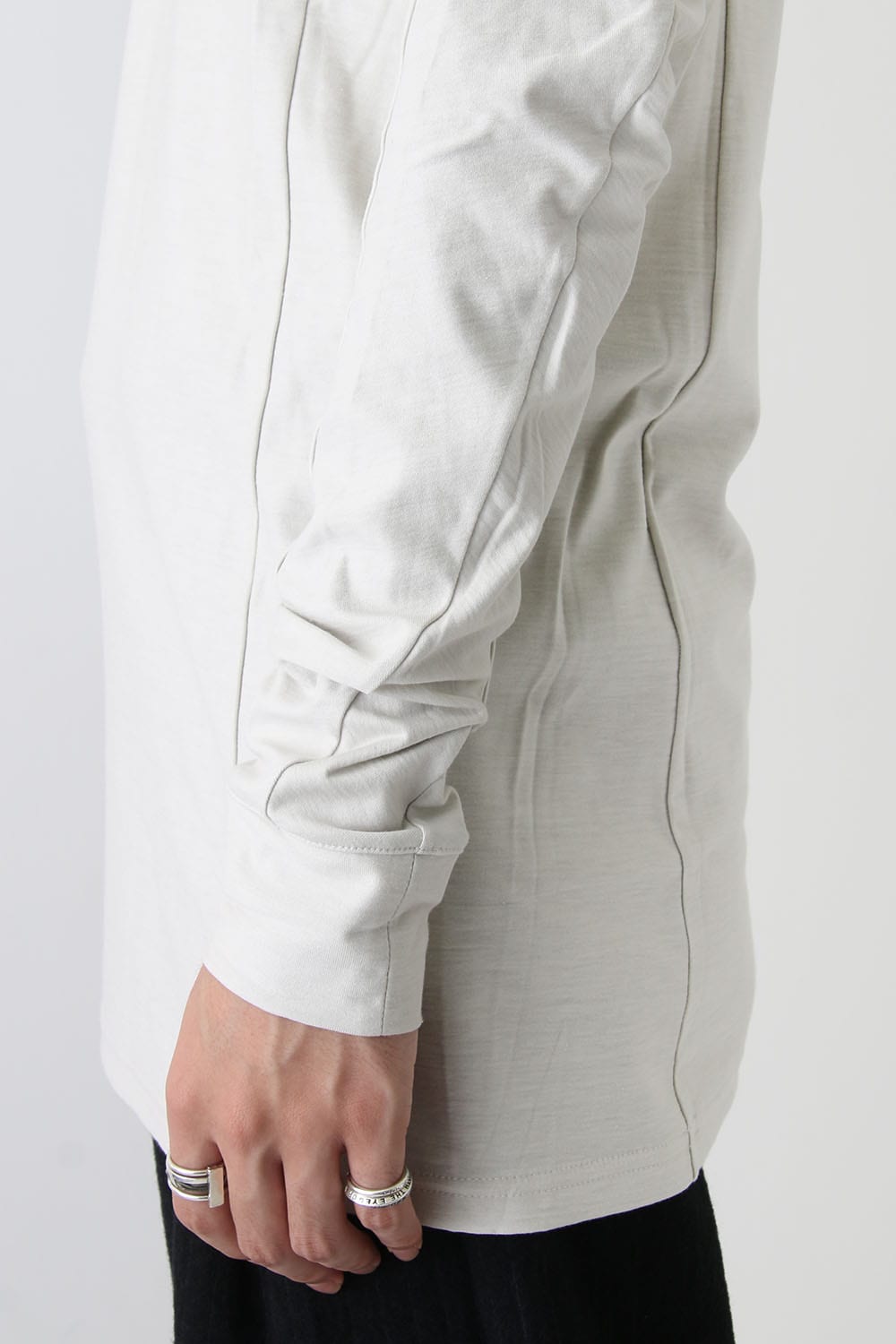 Long Sleeve Brushed Vintage Jersey Cotton