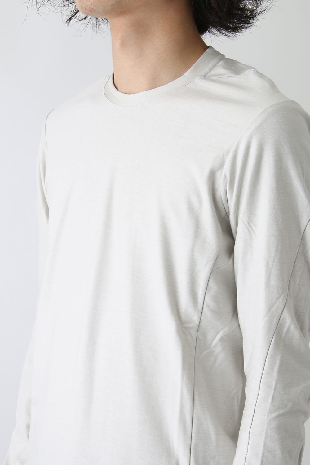 Long Sleeve Brushed Vintage Jersey Cotton