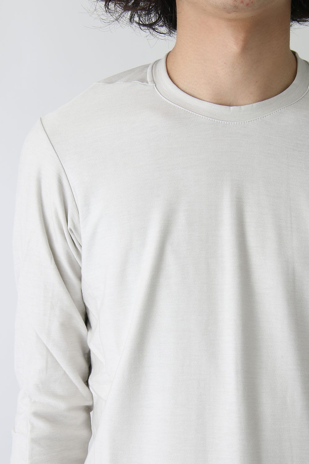 Long Sleeve Brushed Vintage Jersey Cotton