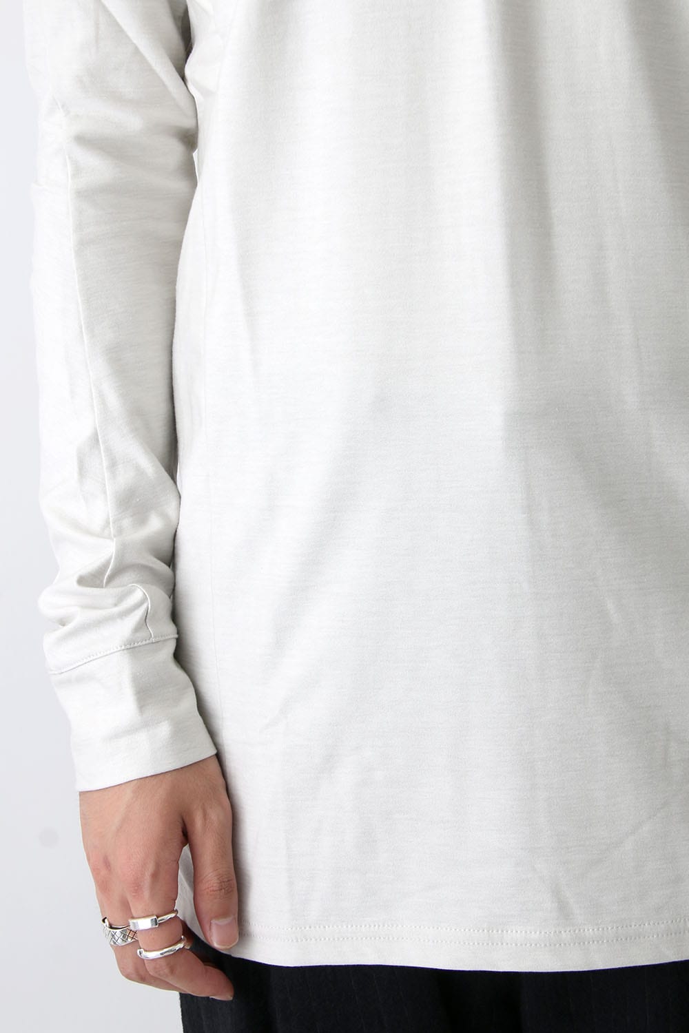 Long Sleeve Brushed Vintage Jersey Cotton