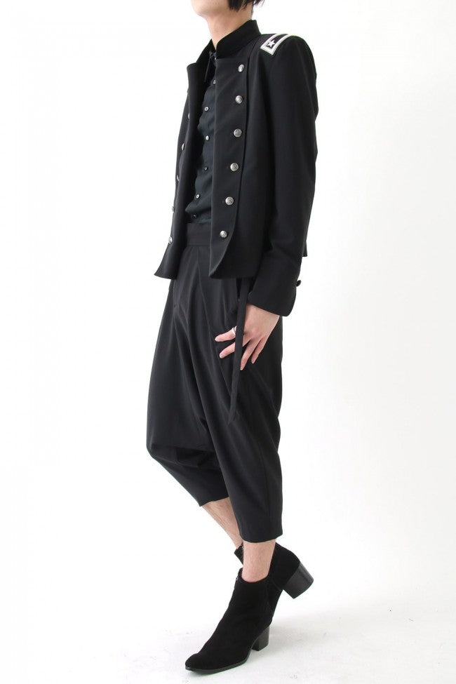 17SS Georgette Stretch Sarouel Pants