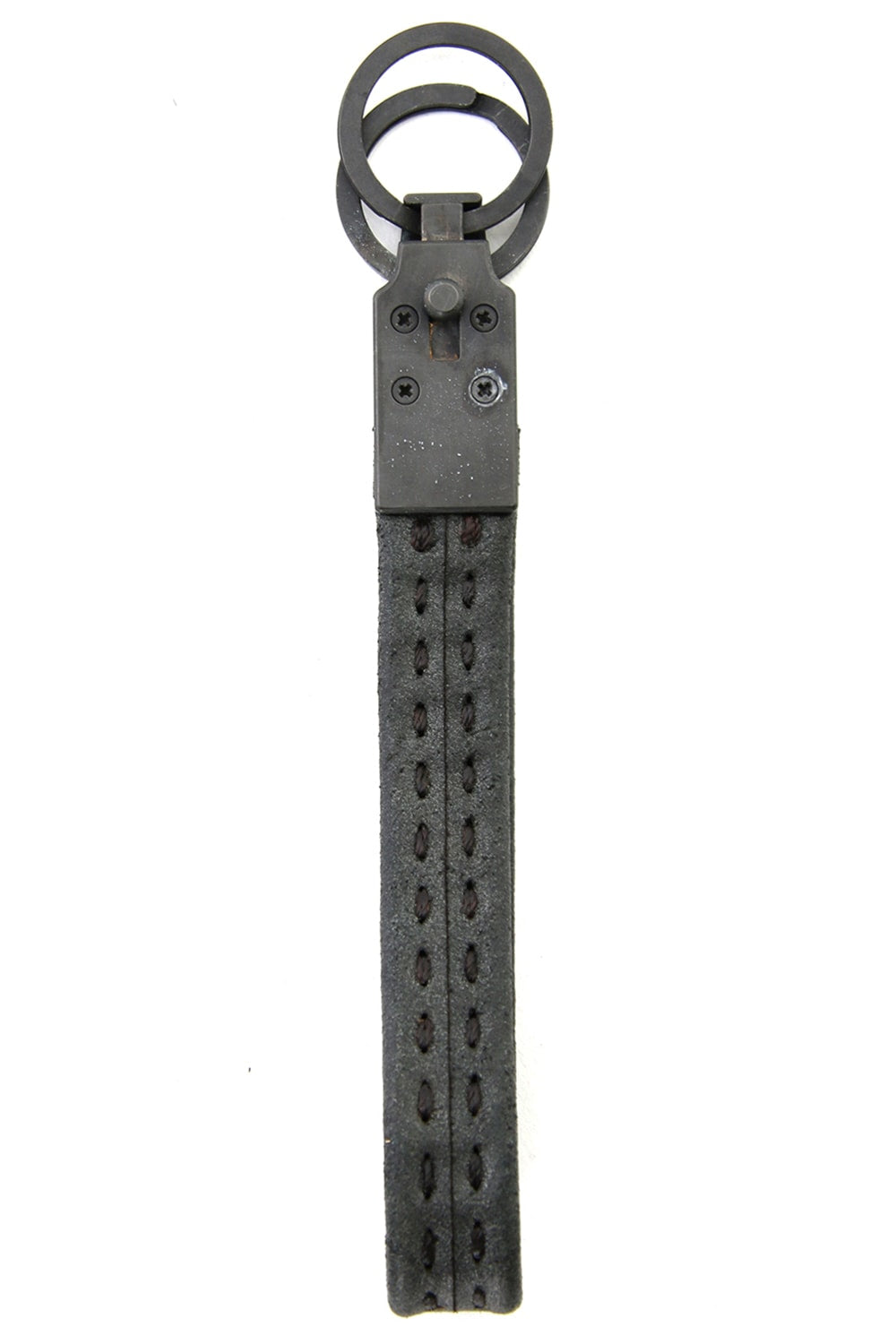 Key Holder Brass and Calf