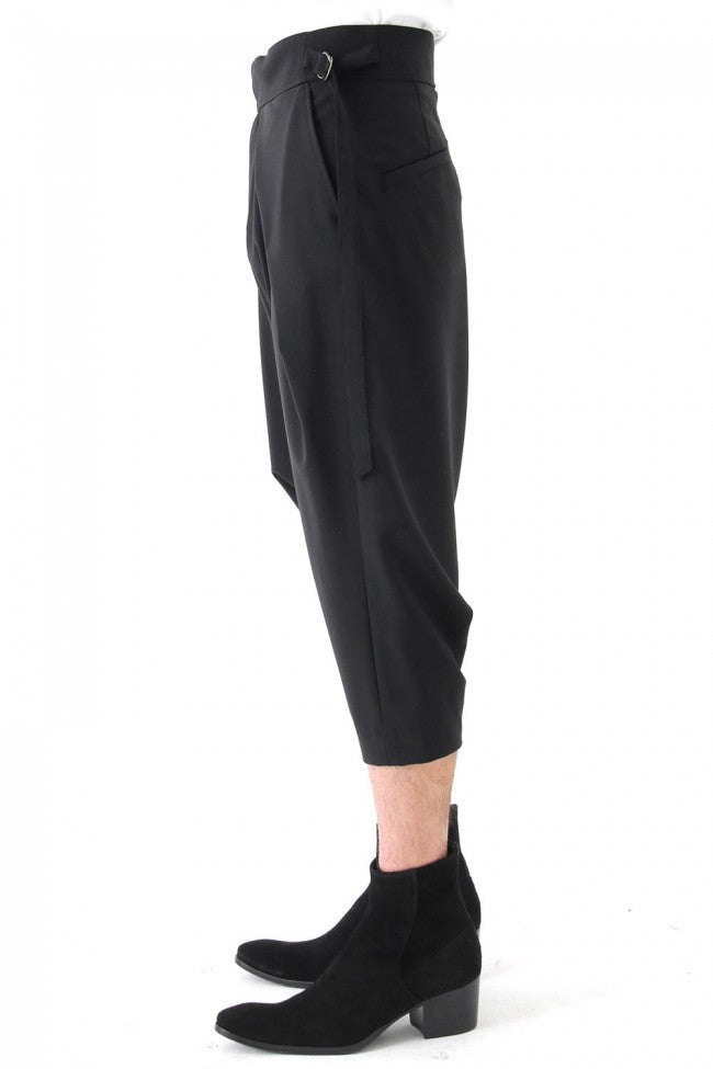 17SS Georgette Stretch Sarouel Pants