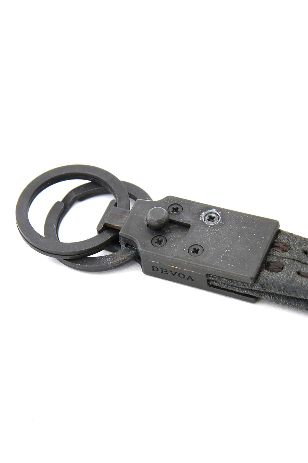 Key Holder Brass and Calf