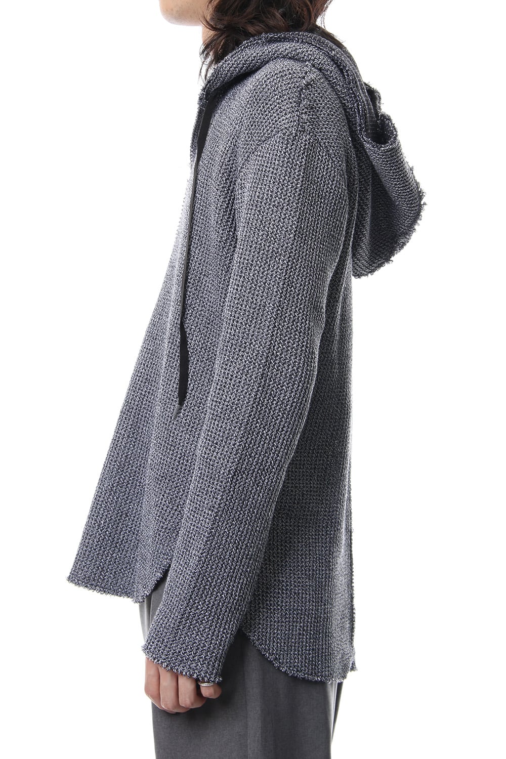 REVERSBLE SUMMER KNIT HOODIE