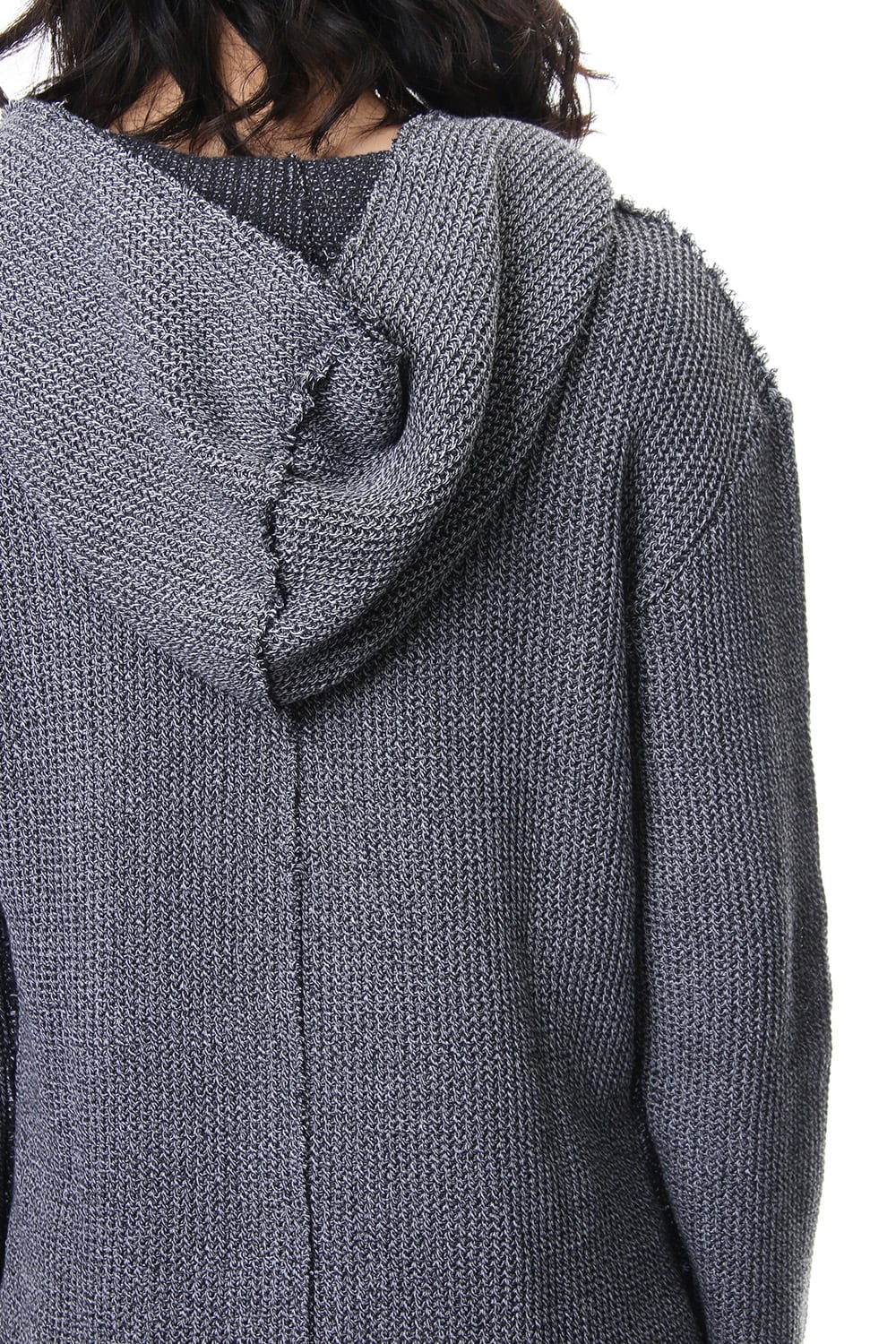 REVERSBLE SUMMER KNIT HOODIE