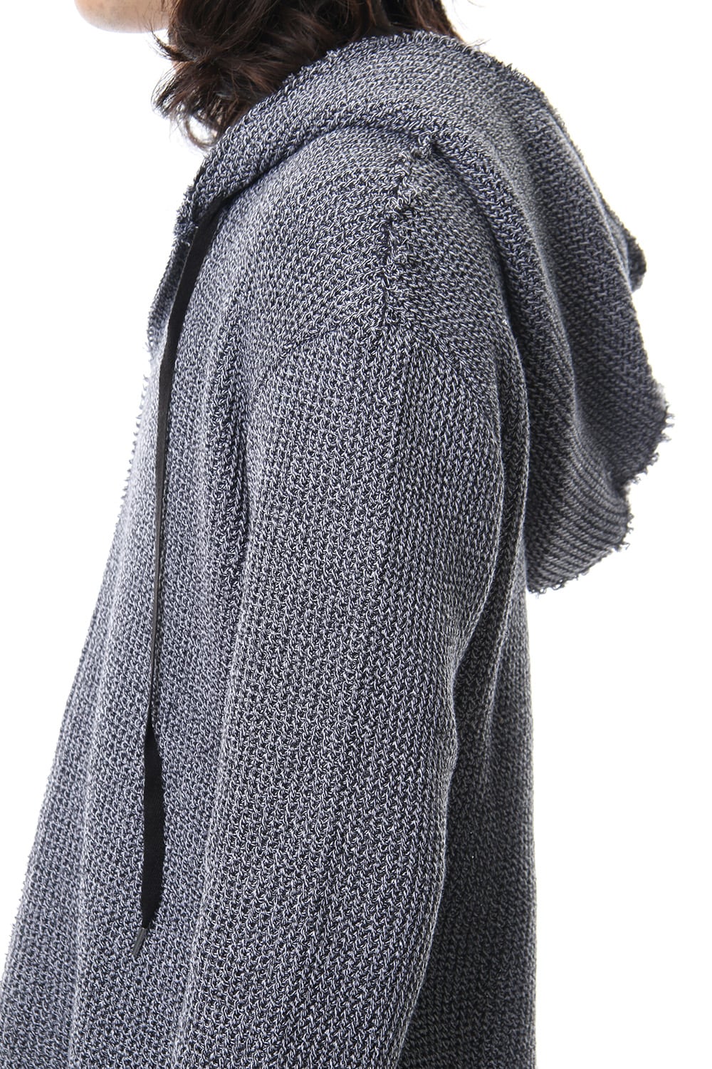 REVERSBLE SUMMER KNIT HOODIE