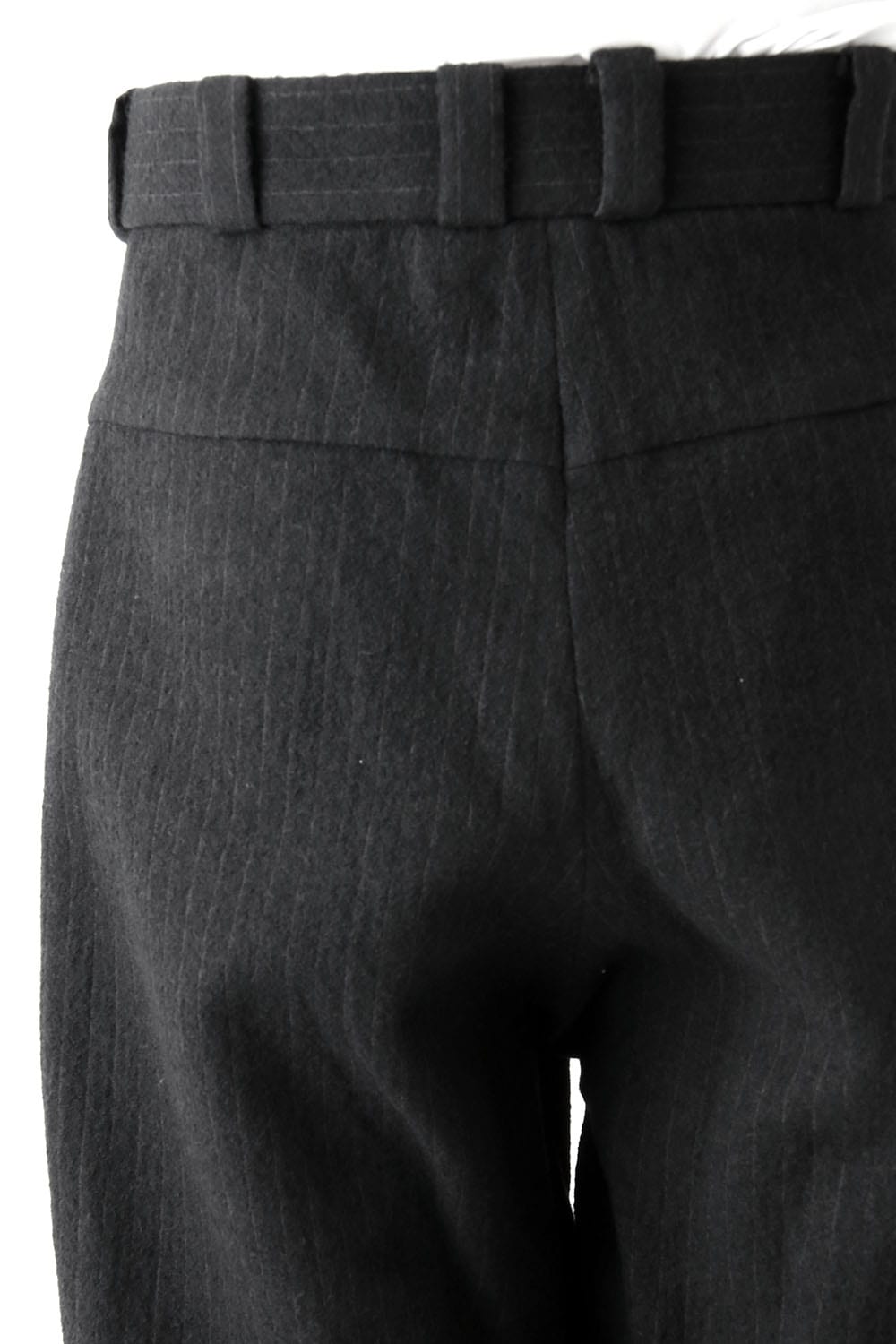 Cropped Pants Wool Stripe