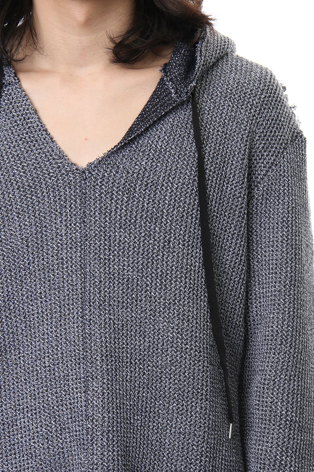 REVERSBLE SUMMER KNIT HOODIE