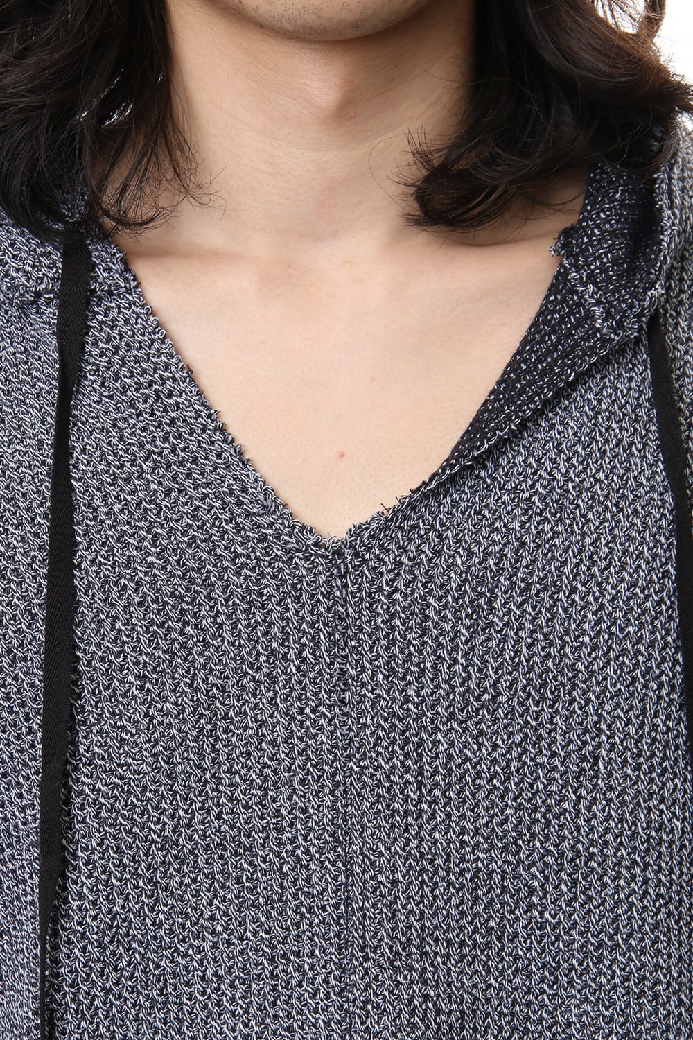 REVERSBLE SUMMER KNIT HOODIE