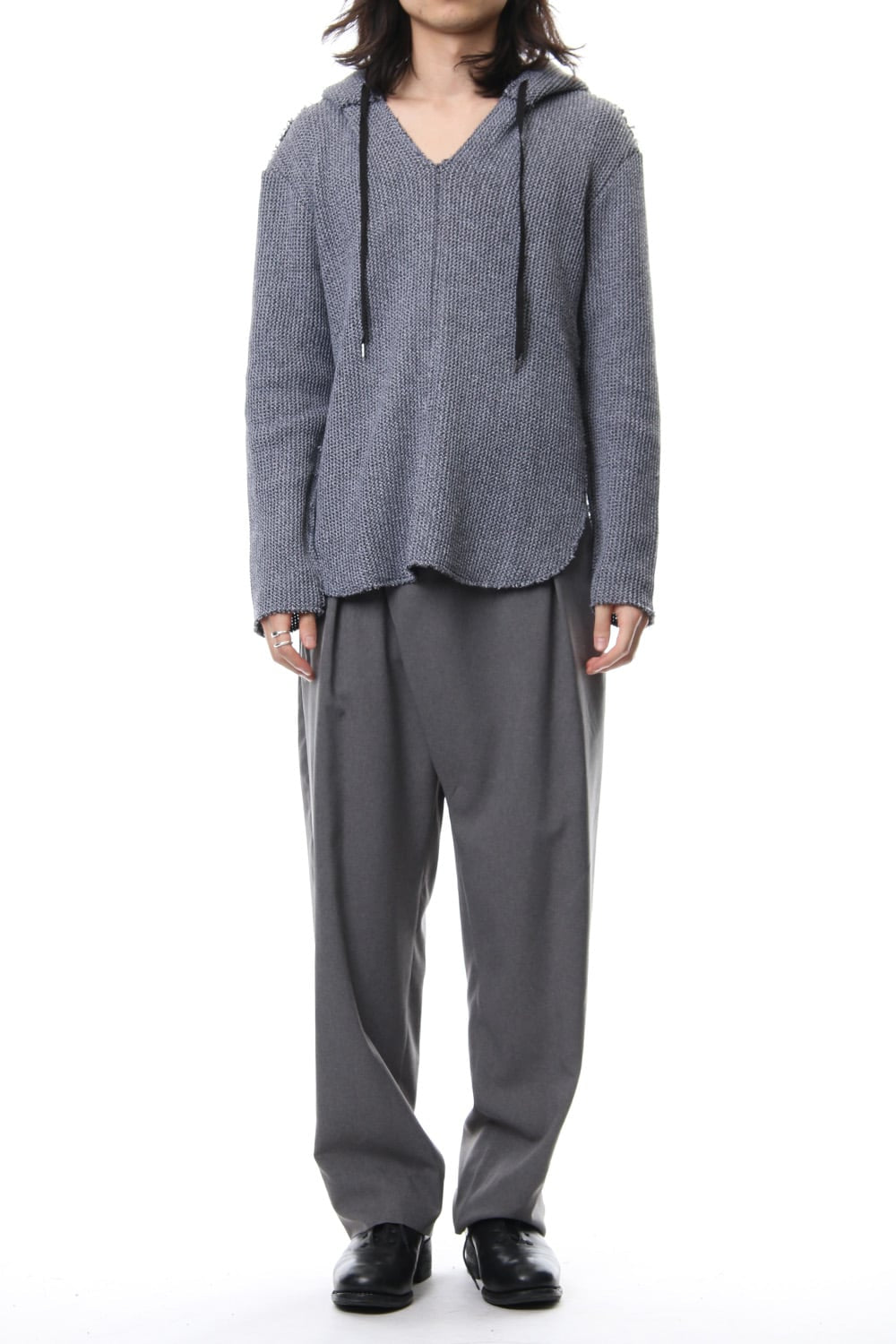 REVERSBLE SUMMER KNIT HOODIE