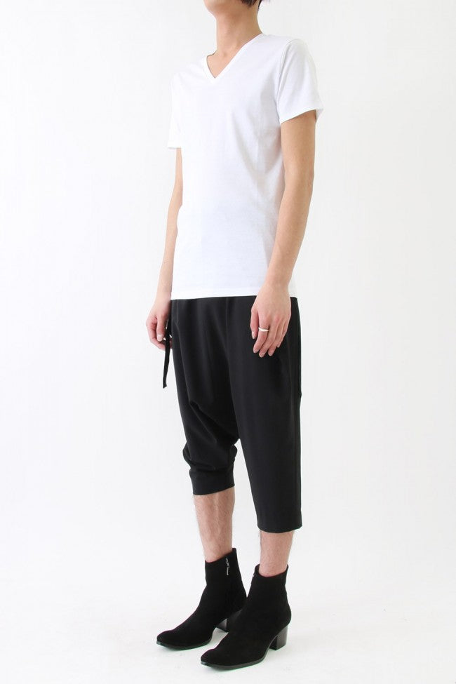 17SS Georgette Stretch Sarouel Pants