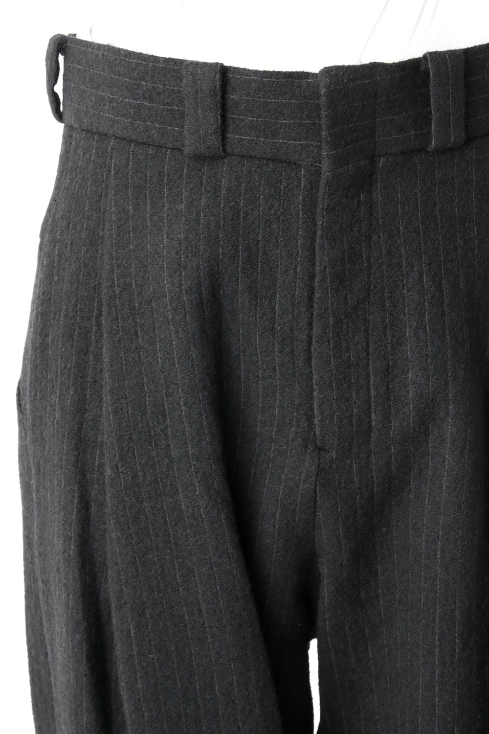 Cropped Pants Wool Stripe