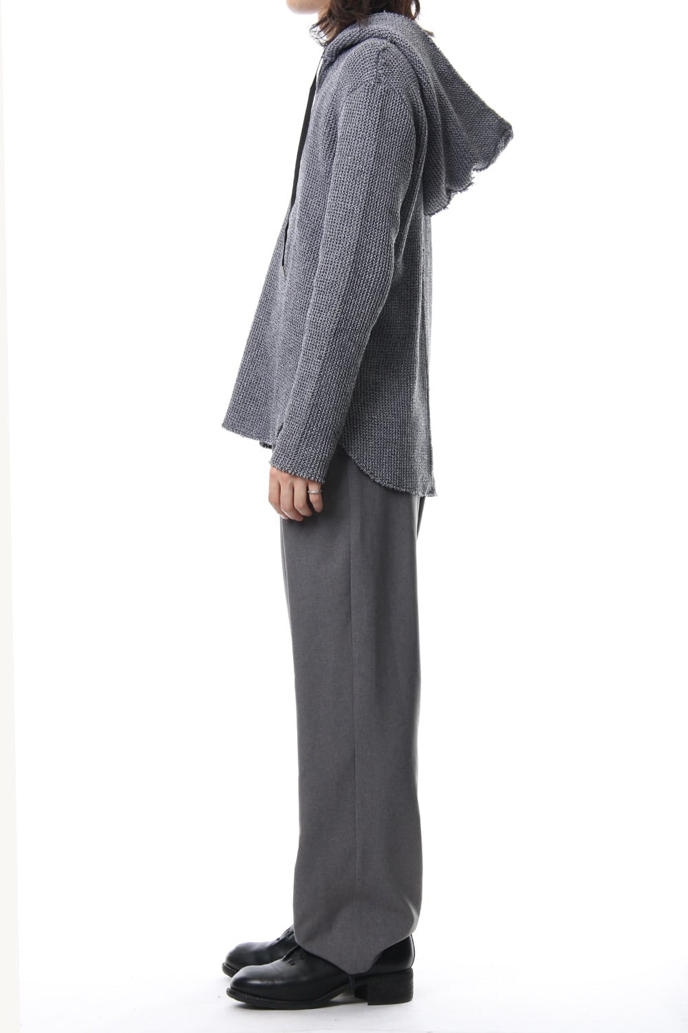 REVERSBLE SUMMER KNIT HOODIE