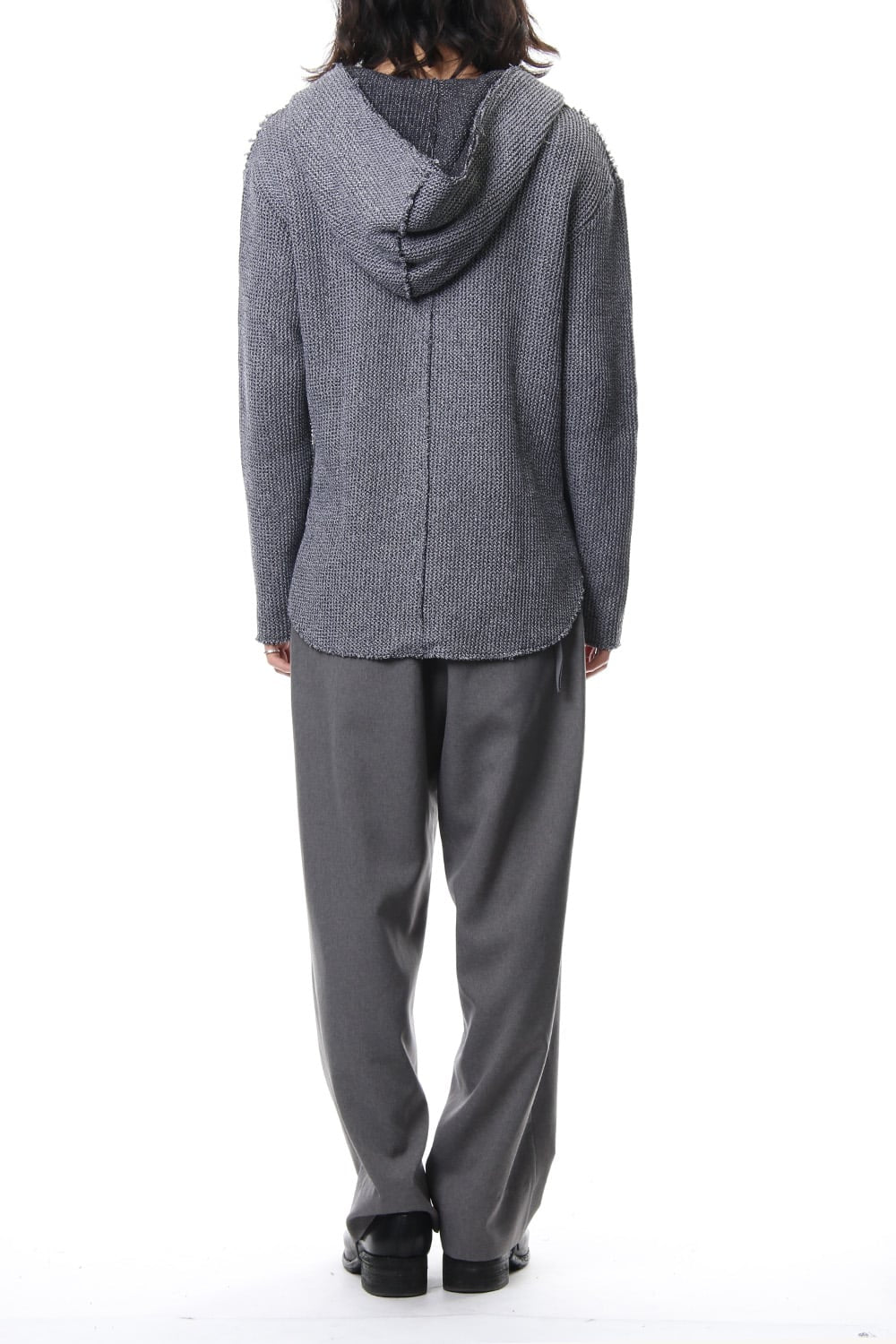 REVERSBLE SUMMER KNIT HOODIE