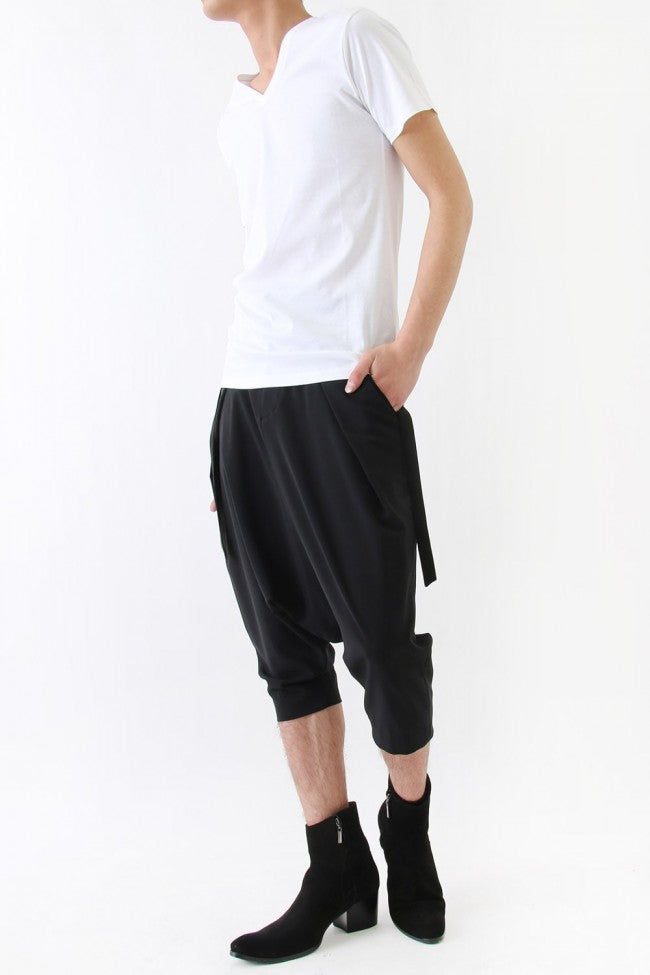 17SS Georgette Stretch Sarouel Pants