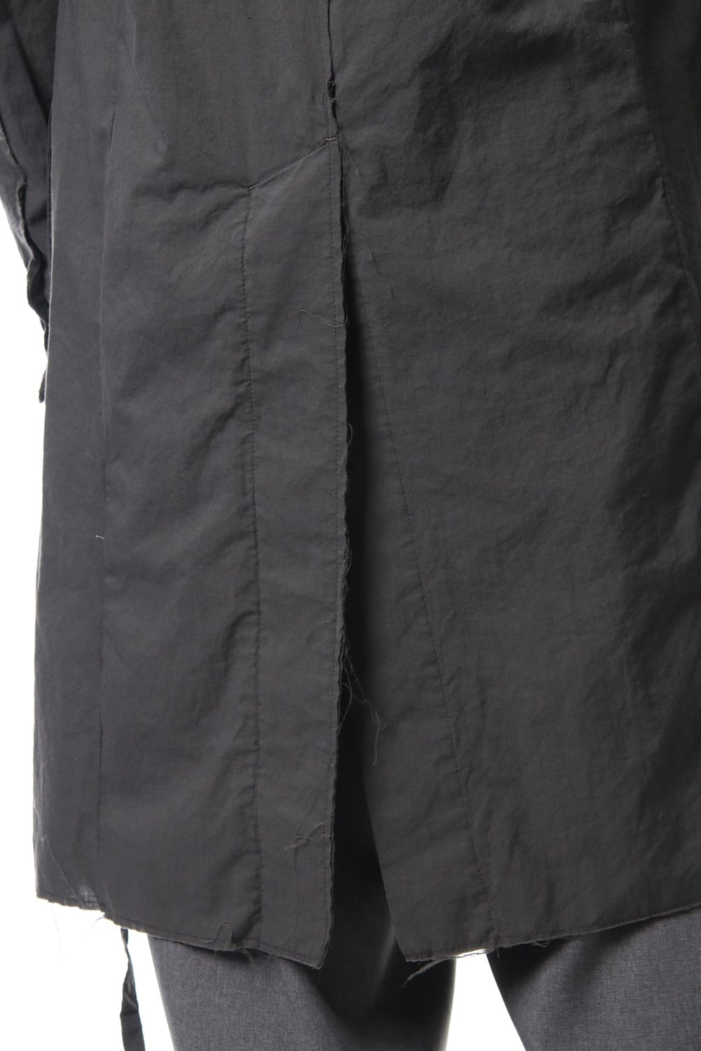 GRUNGE ROBE COAT ASH