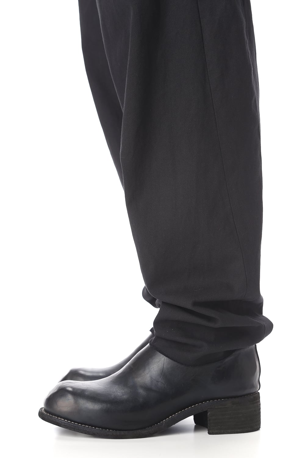 マルチボタン タックパンツ ベルト付き