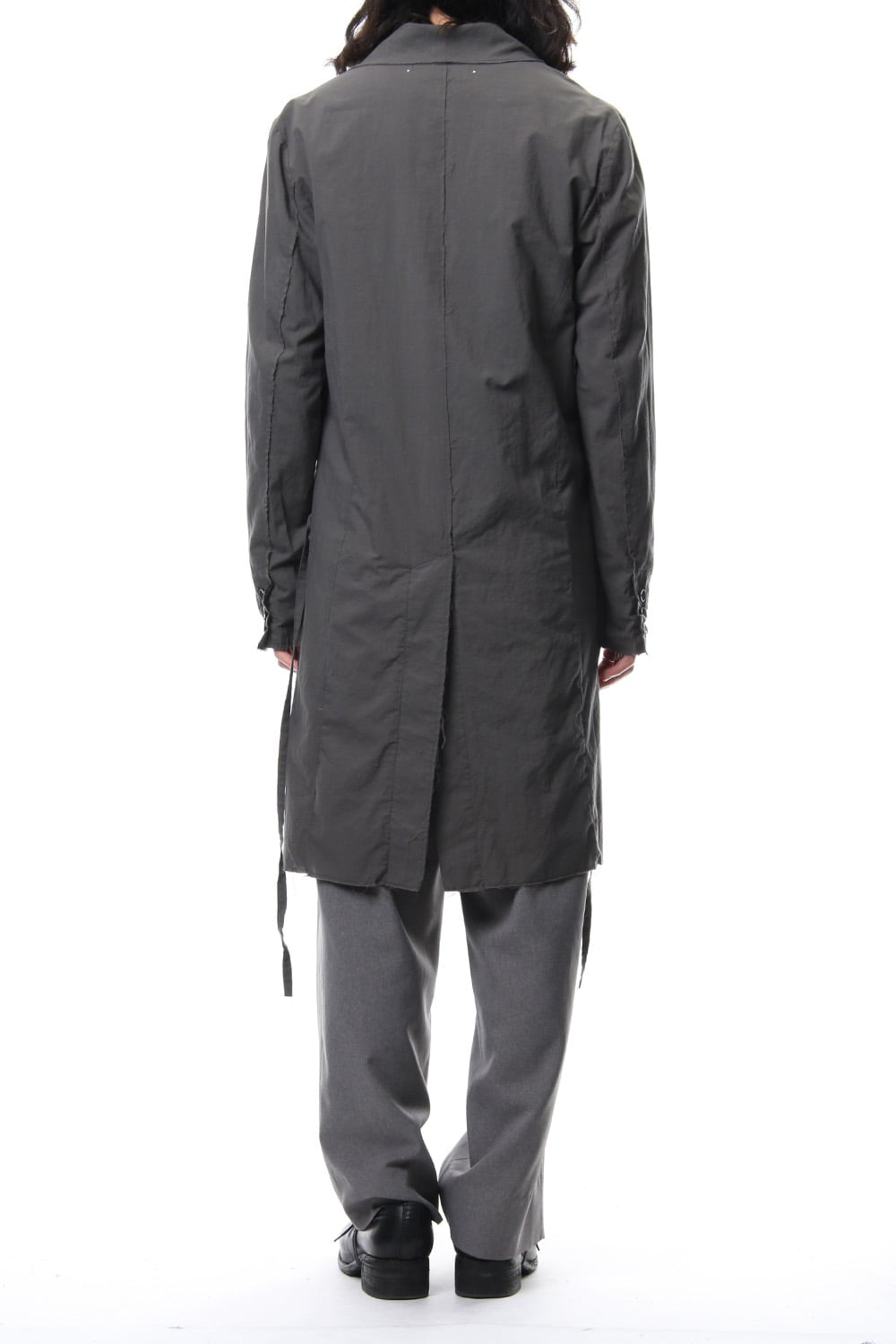 GRUNGE ROBE COAT ASH