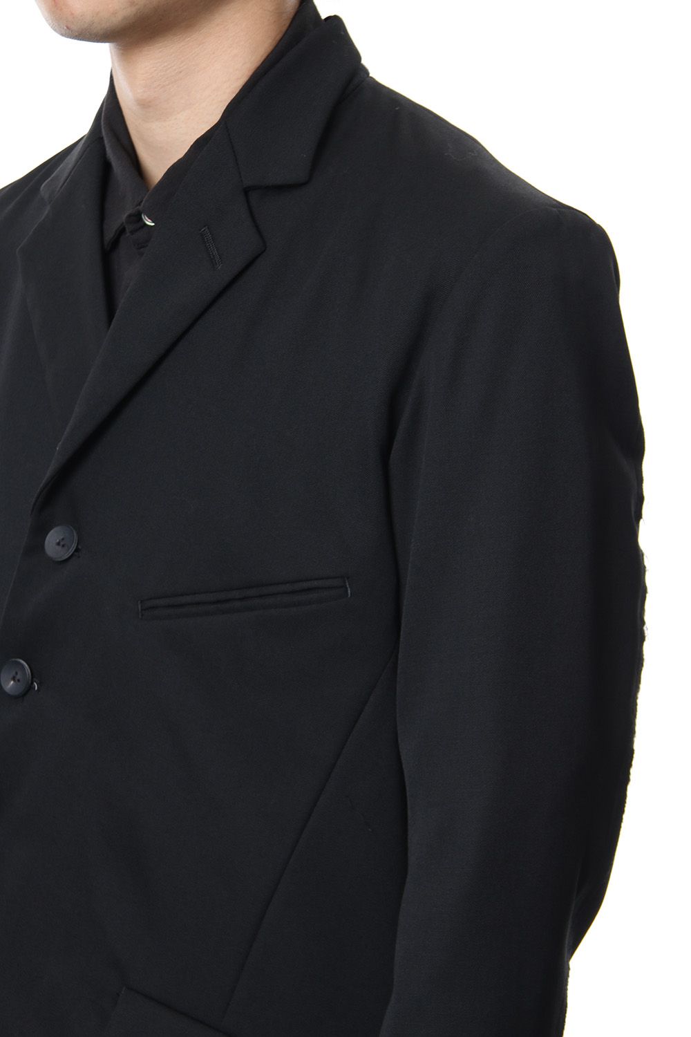 Wool gabardine jacket