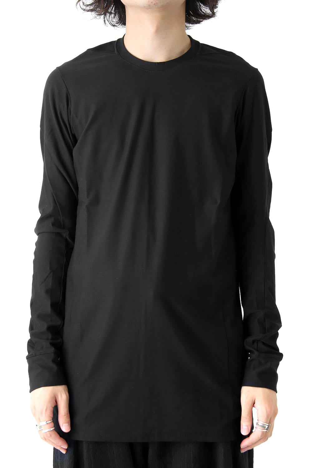 Long Sleeve Brushed Vintage Jersey Cotton