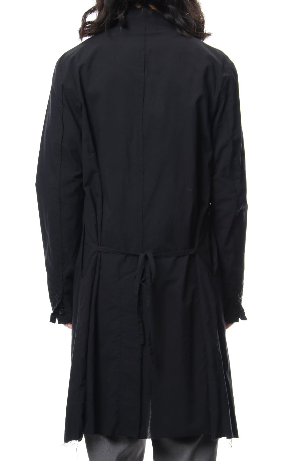 GRUNGE ROBE COAT BLACK