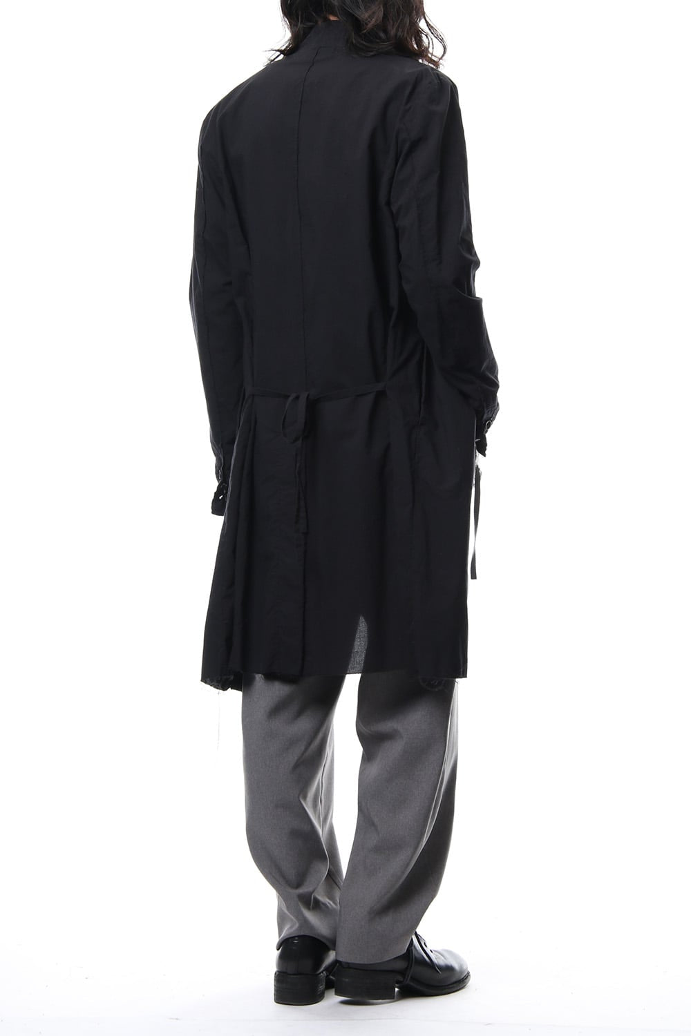 GRUNGE ROBE COAT BLACK