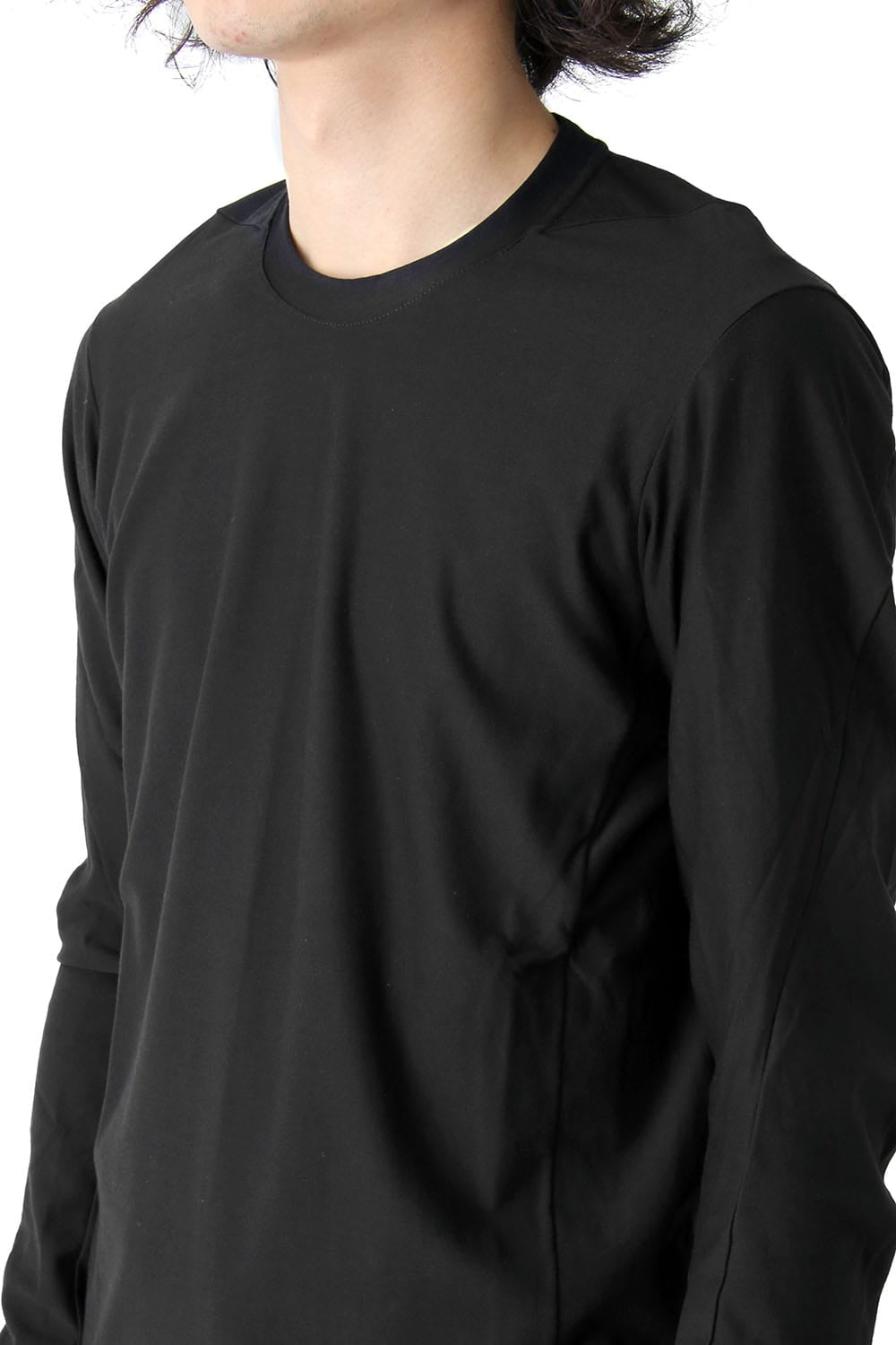 Long Sleeve Brushed Vintage Jersey Cotton