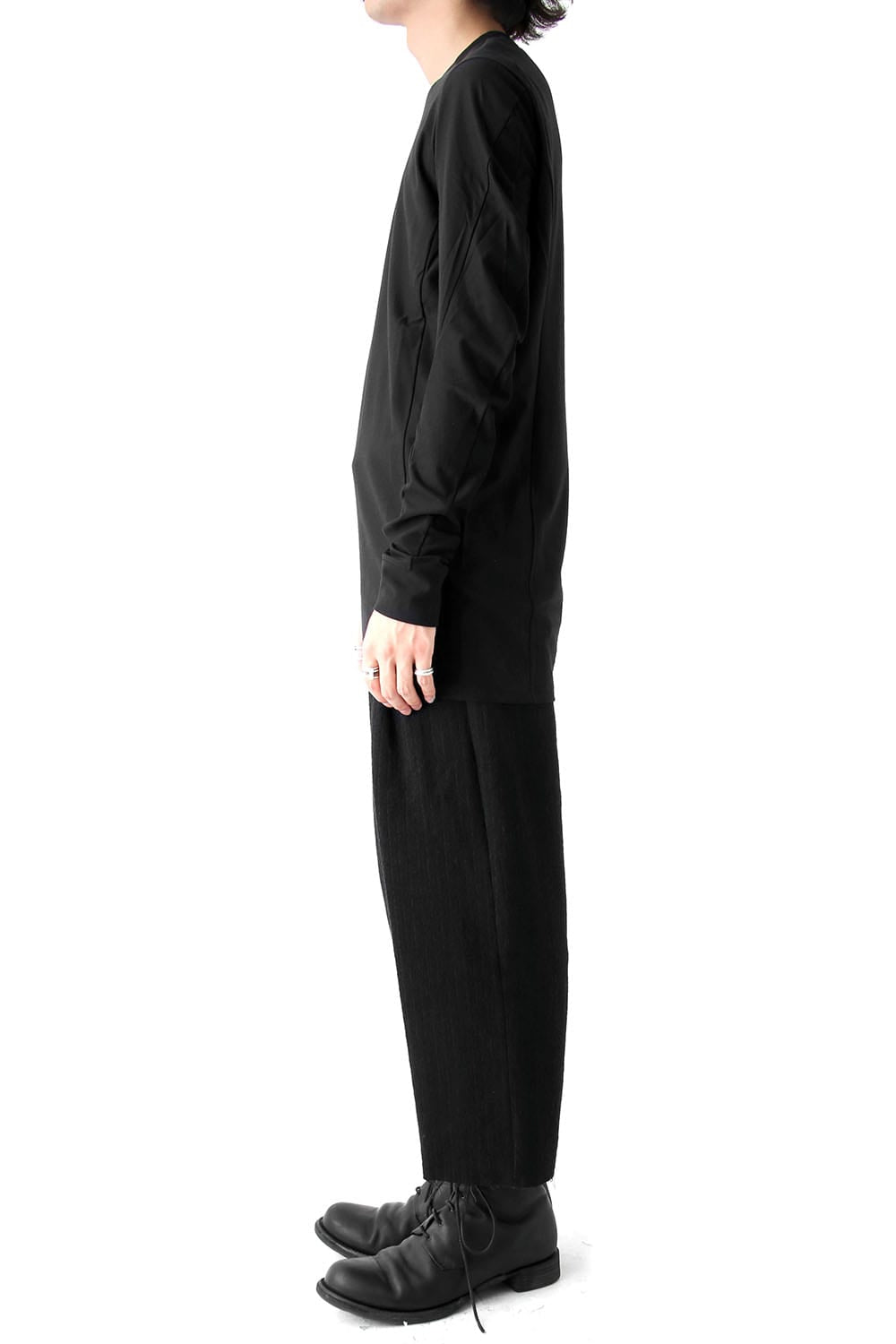 Long Sleeve Brushed Vintage Jersey Cotton