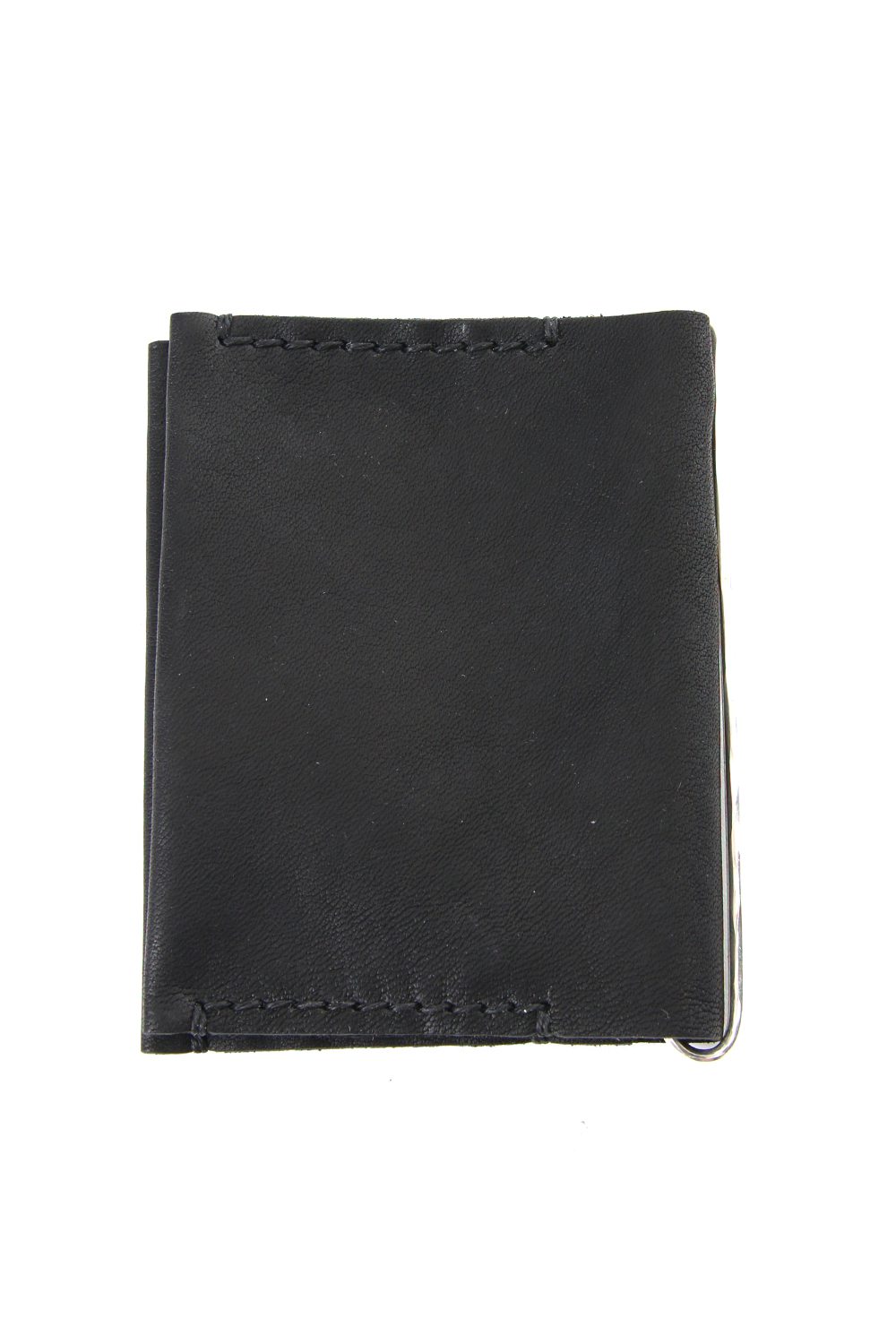 Double Card Case + Money Clip Hammered