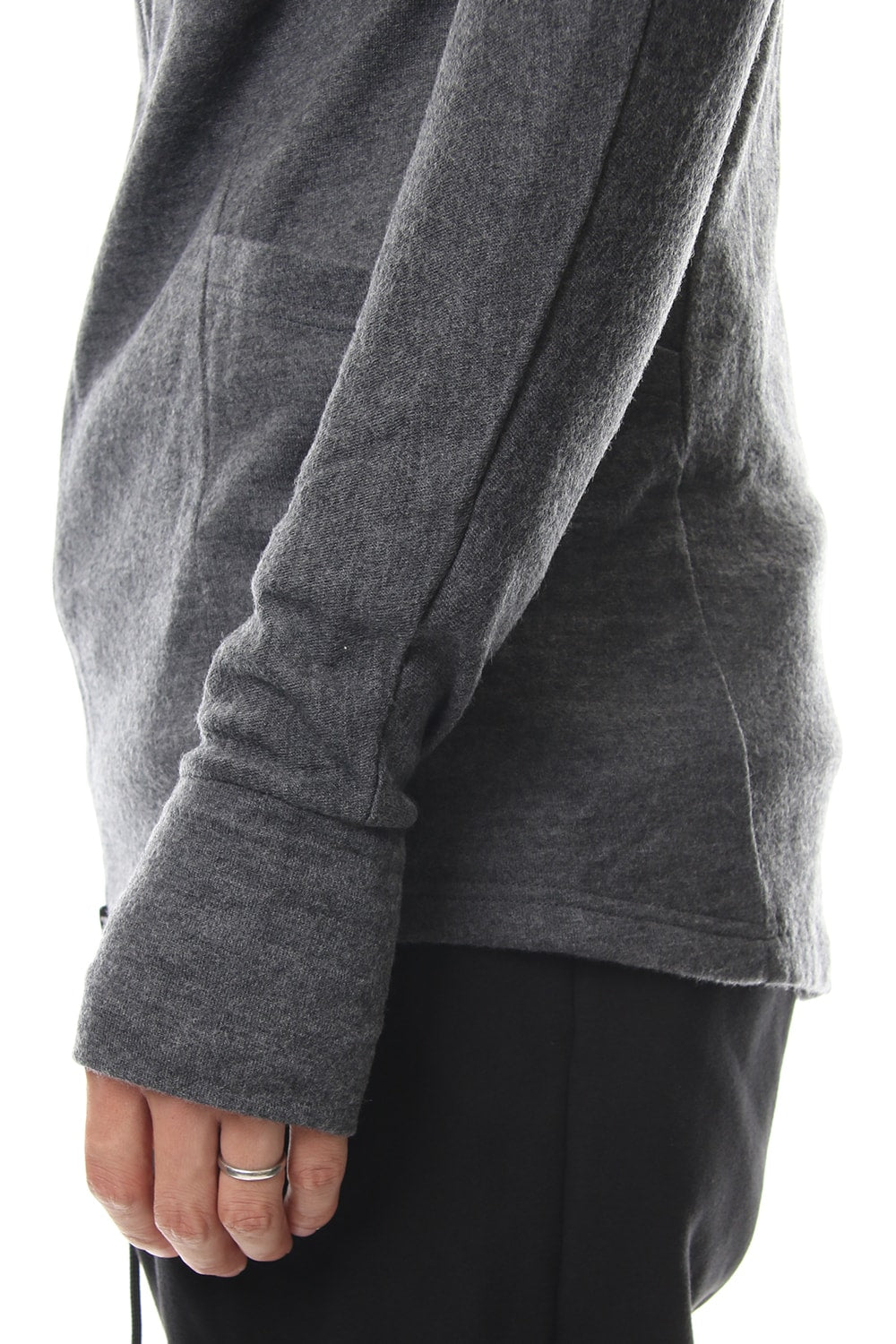 Washable Wool Dolman Sleeve Jersey RB-036 M.Gray