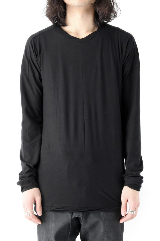 80/- Plain Stitch Twisted Dolman Long Sleeve T-Shirt