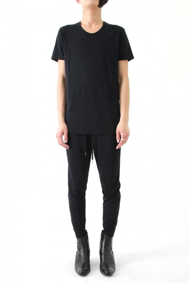 17SS 60/1 Bio Mercerization Smooth Round Tail Cut-Sew BLACK