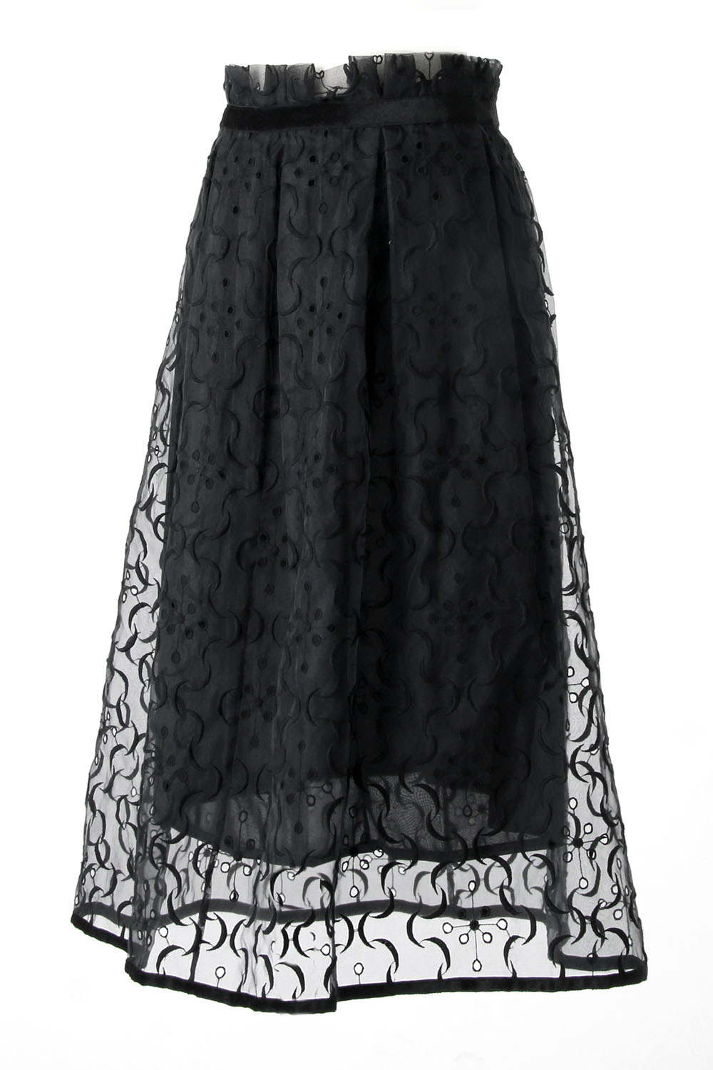 SILK LACE SKIRT SATOKO OZAWA