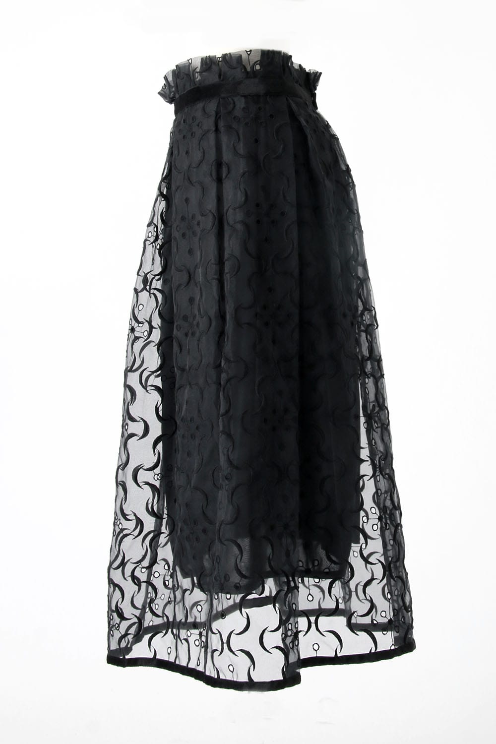 SILK LACE SKIRT SATOKO OZAWA