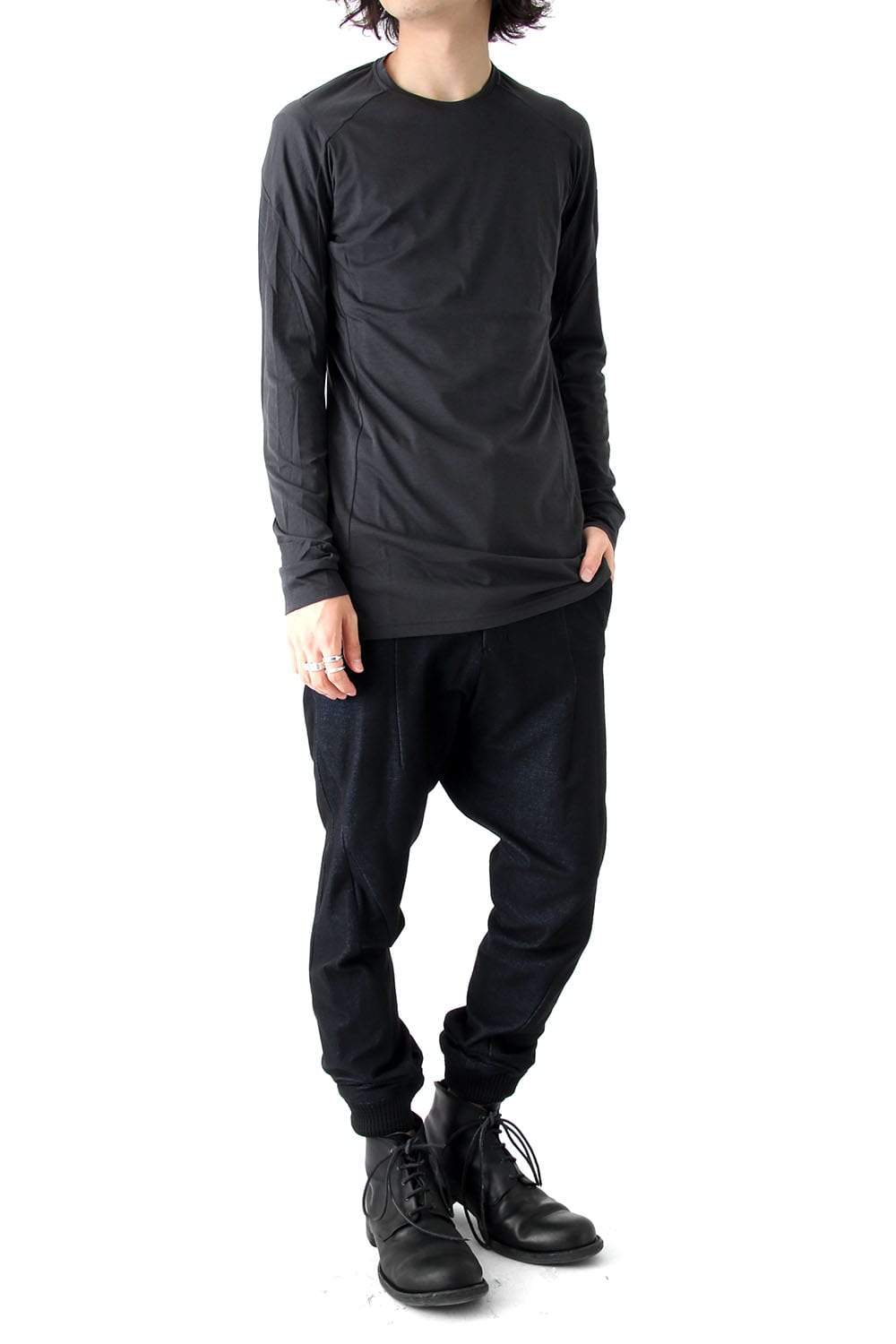 Easy Pants Wool Stretch Denim