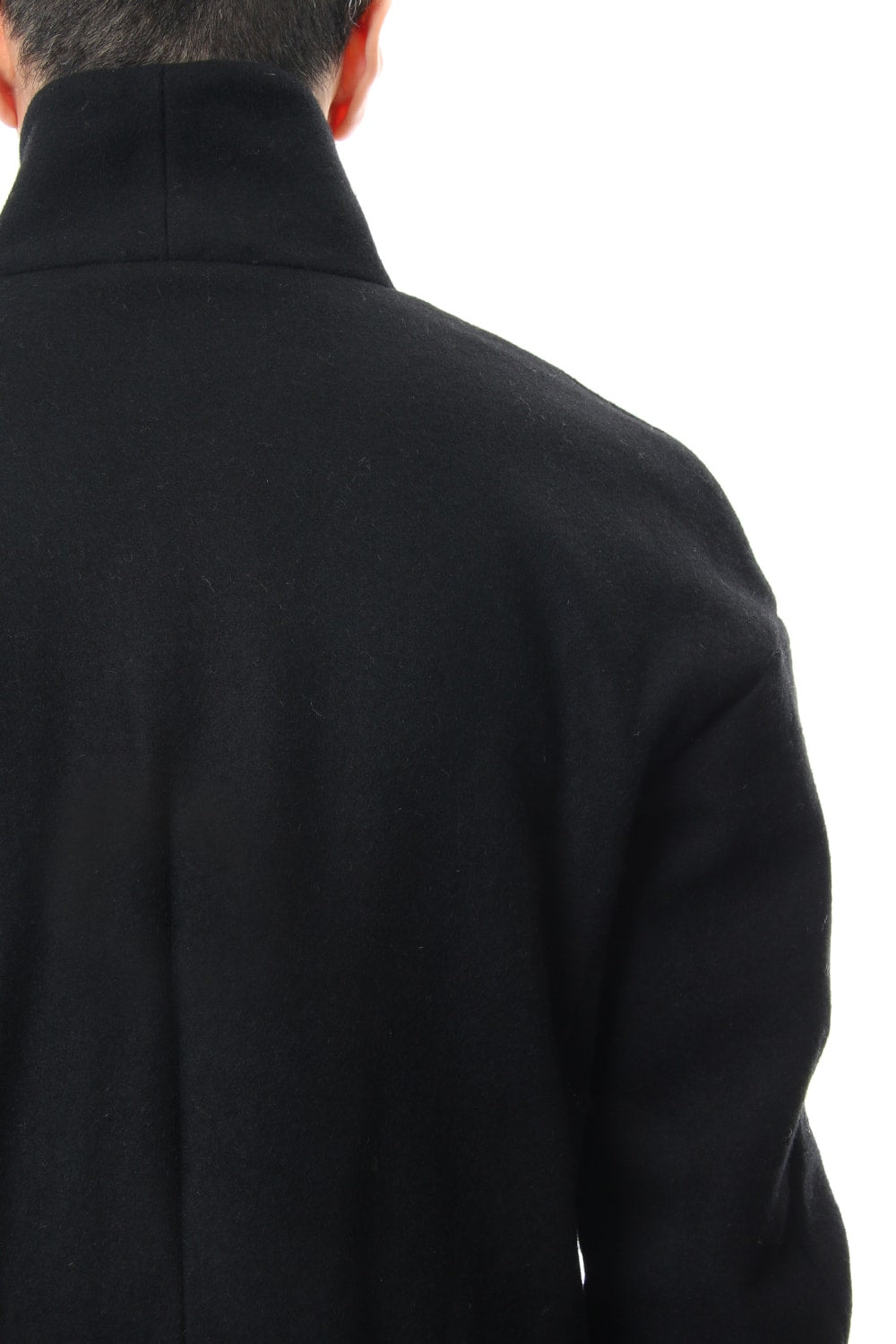 Heavy Melton Chester Coat RB-053 Black