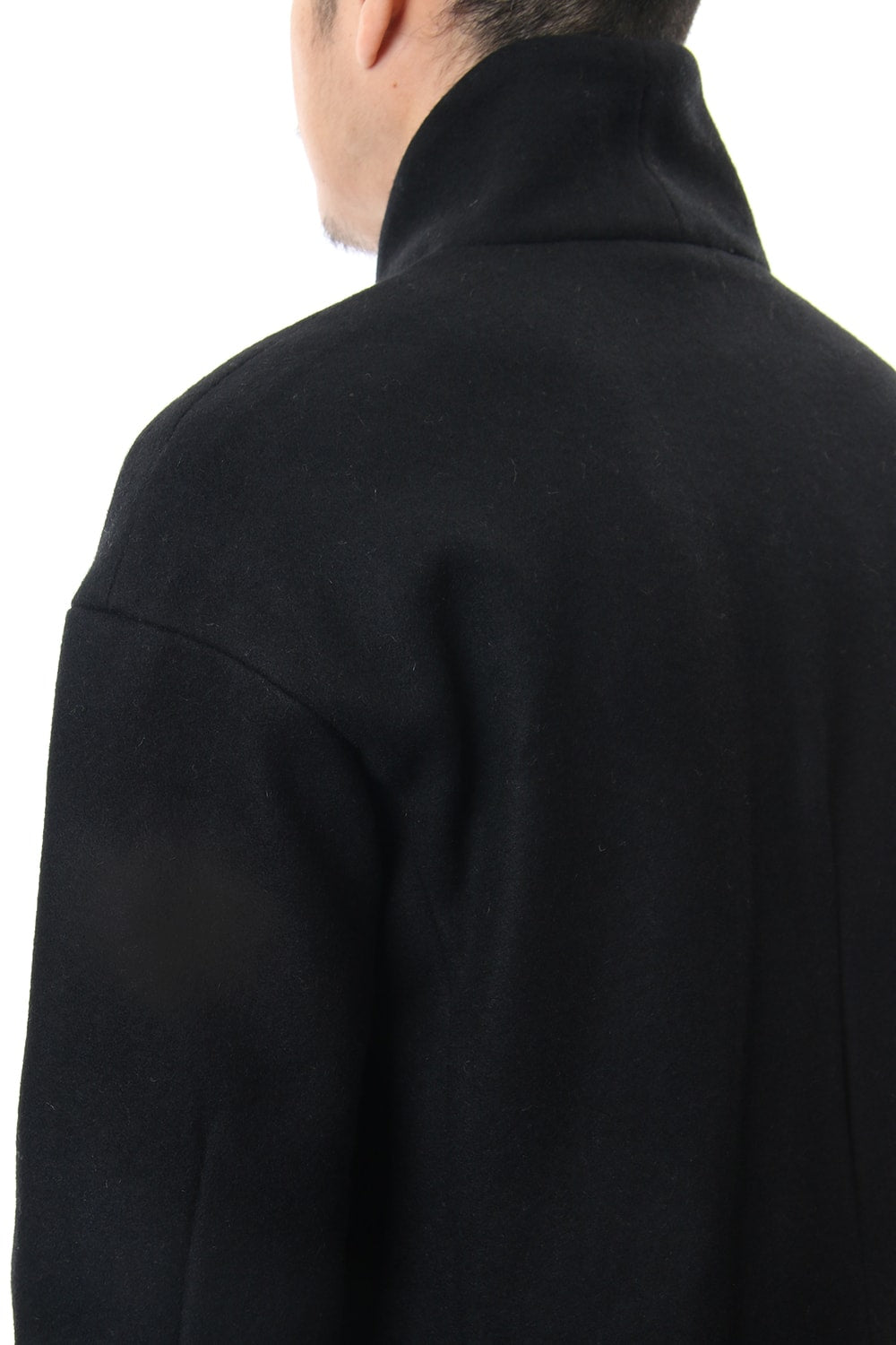 Heavy Melton Chester Coat RB-053 Black