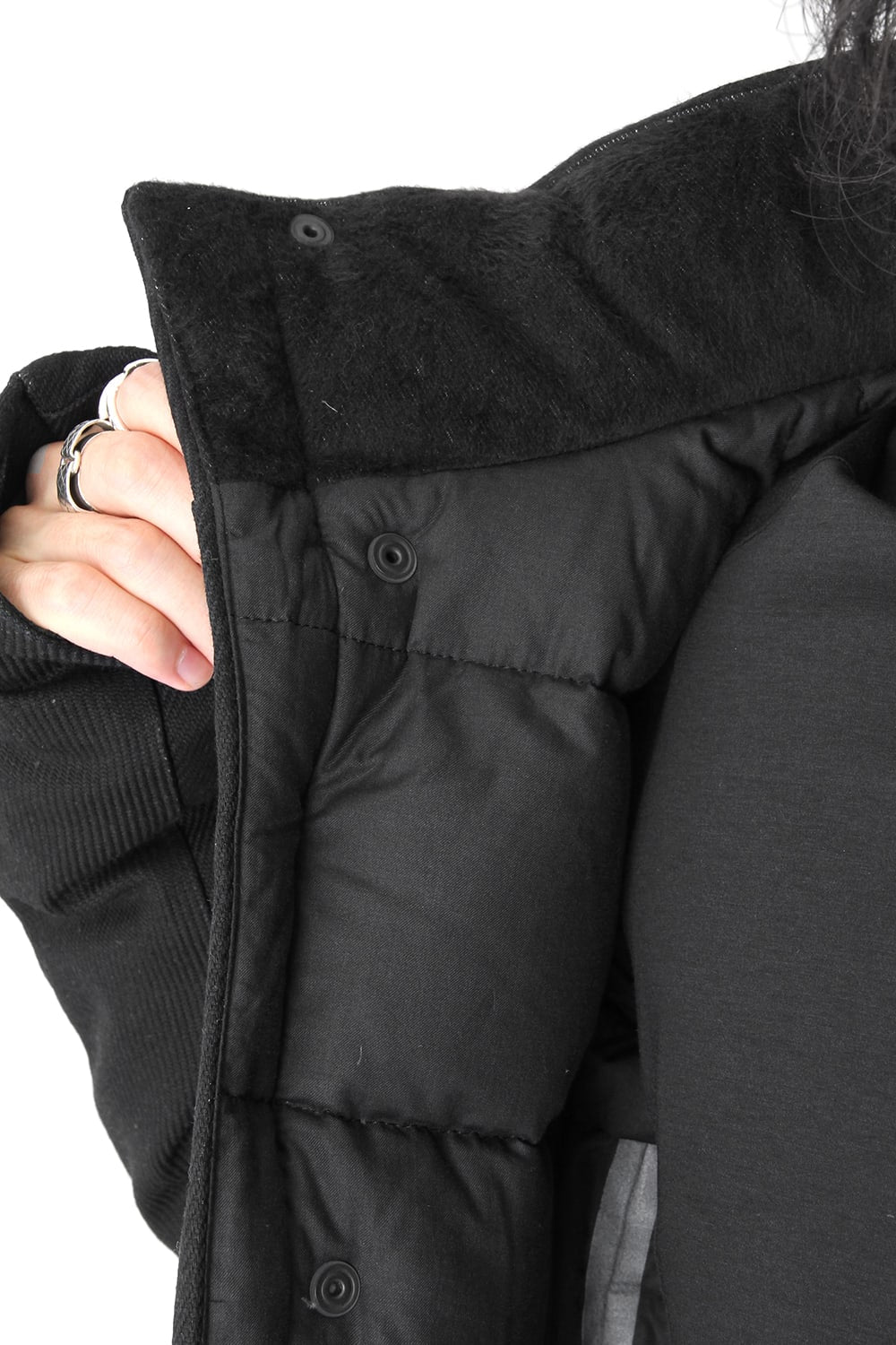 Jacket Mother Goose Down / Charcoal Print