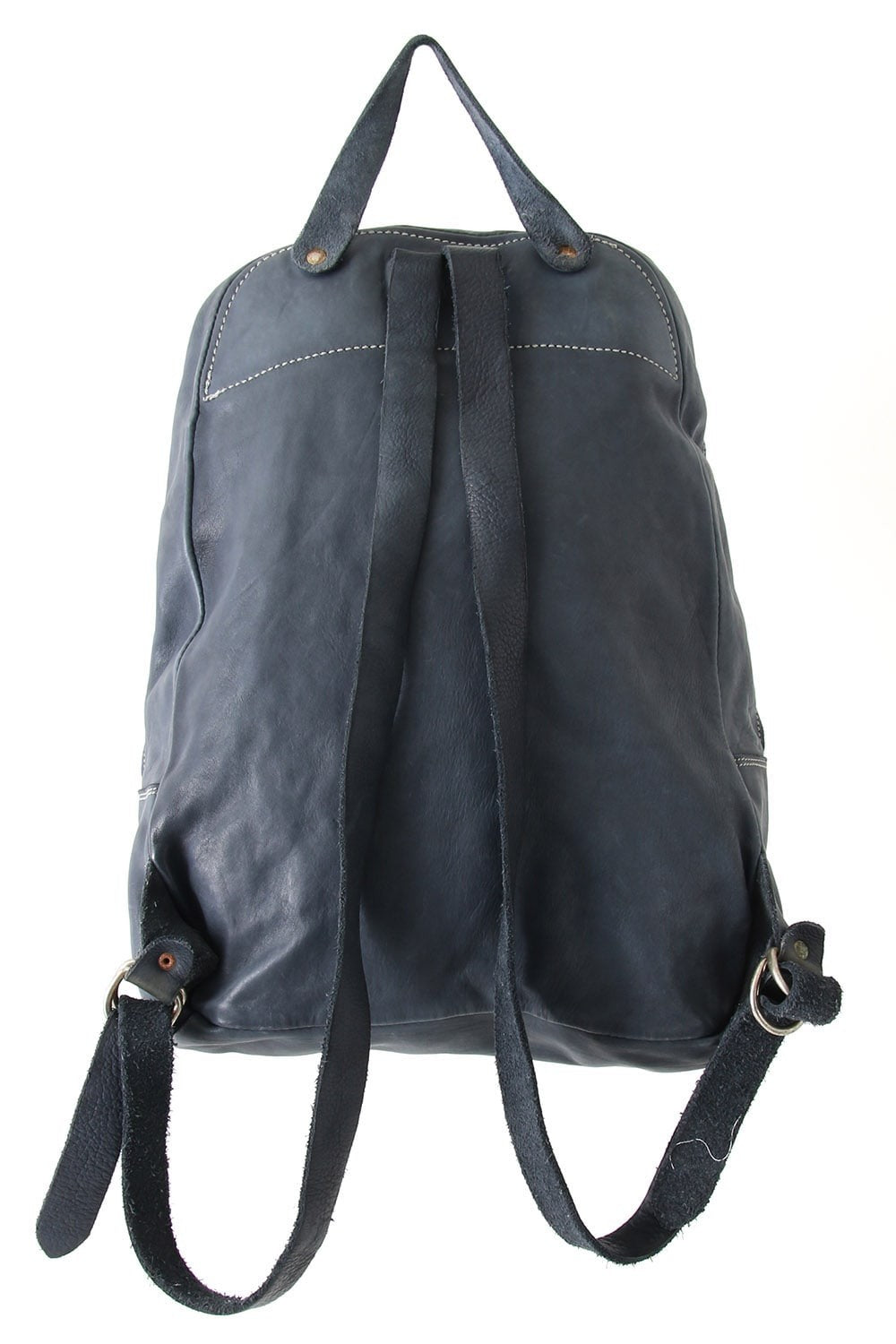 Soft Horse Leather Back Pack - DBP06 - GRAY