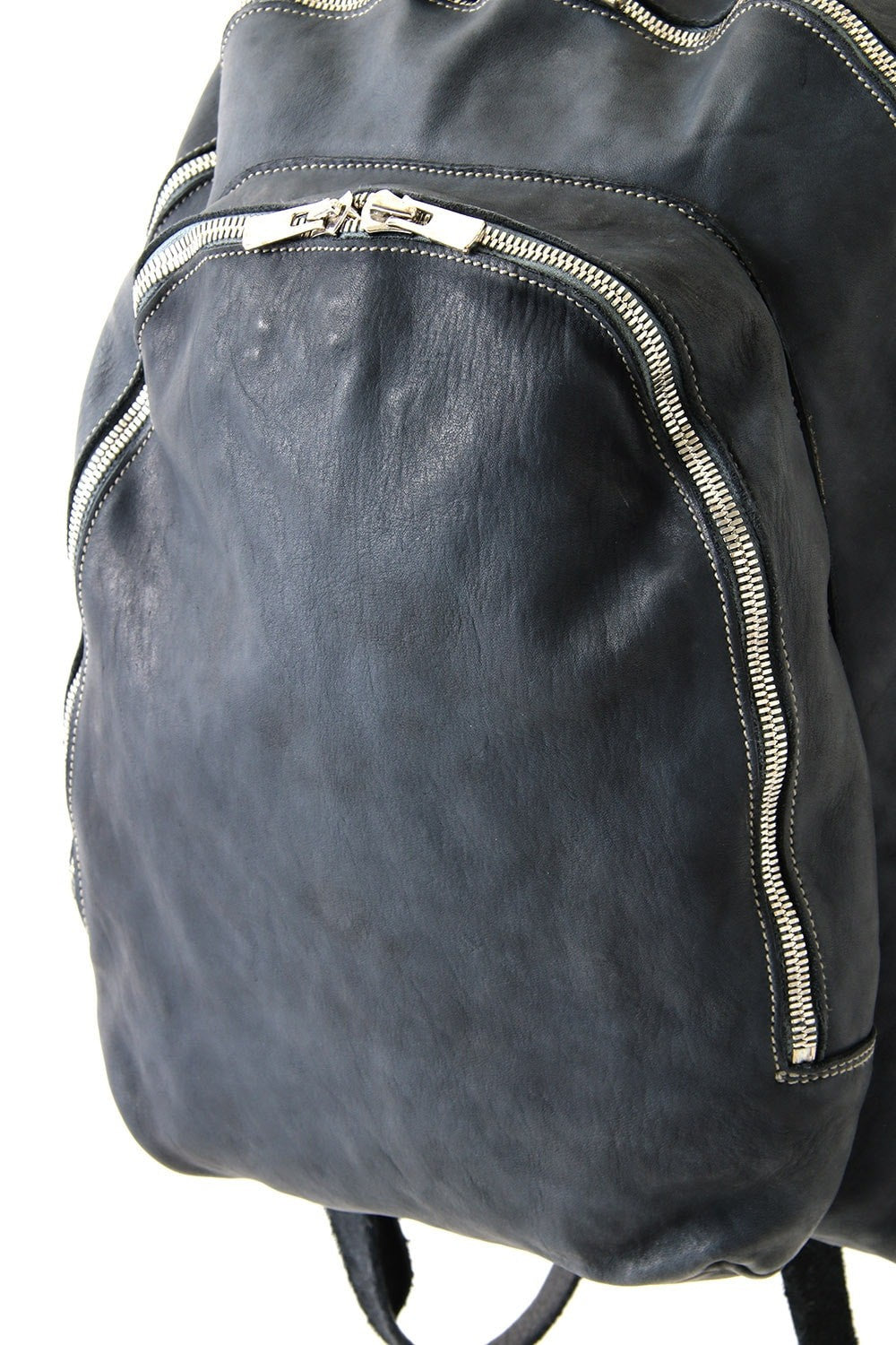 Soft Horse Leather Back Pack - DBP06 - GRAY